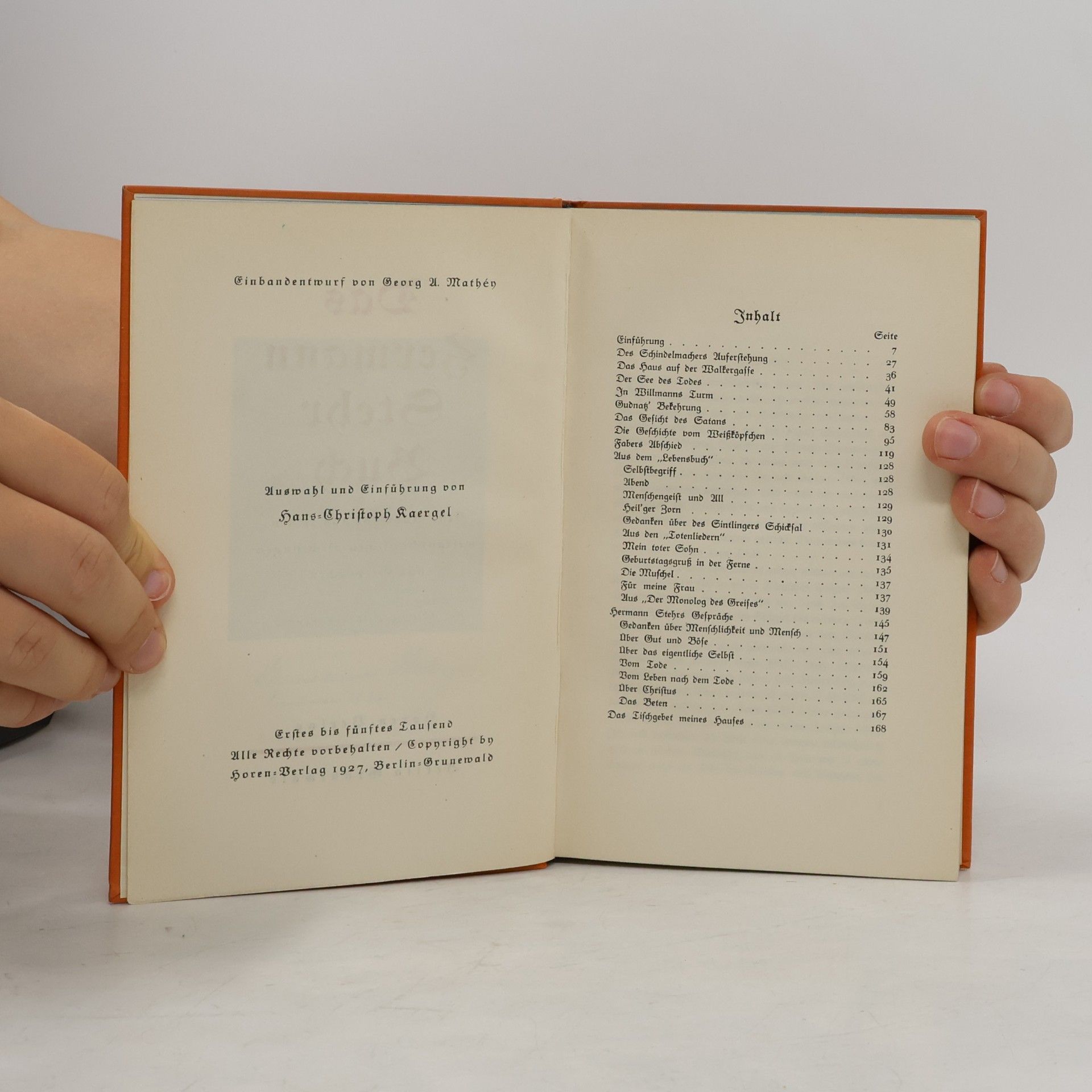 Hermann Stehr Das Hermann Stehr-Buch