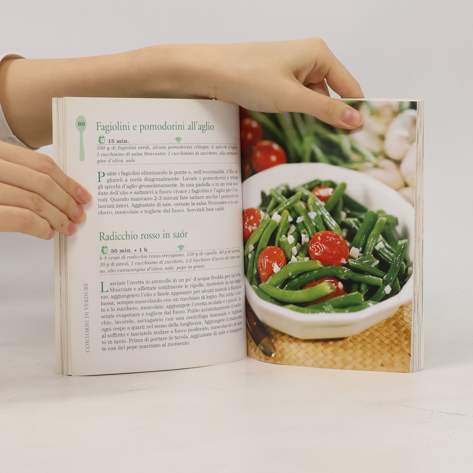 Various I libri del cucchiaio verde: Pietanze e contorni di verdure