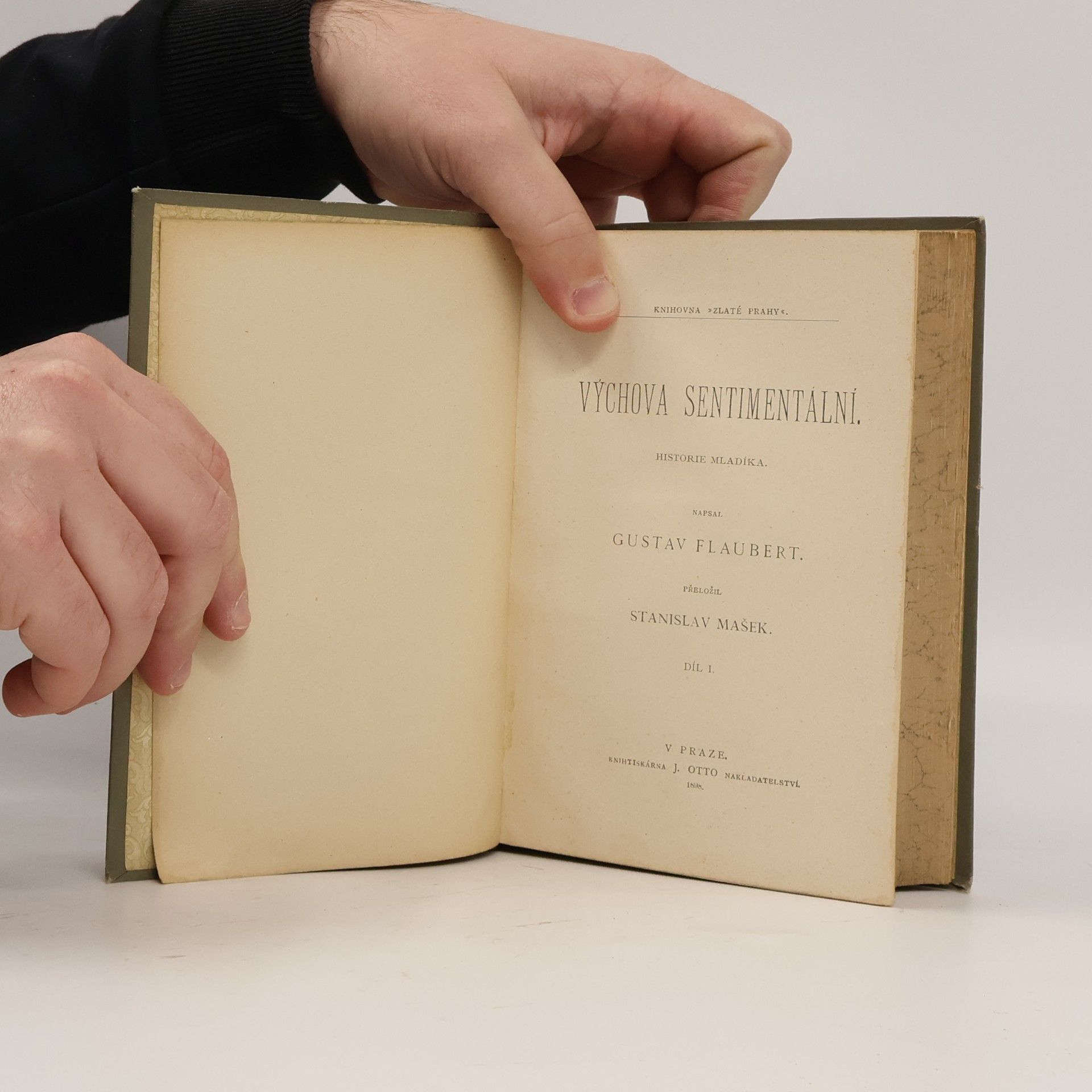 Gustave Flaubert Výchova sentimentální 1