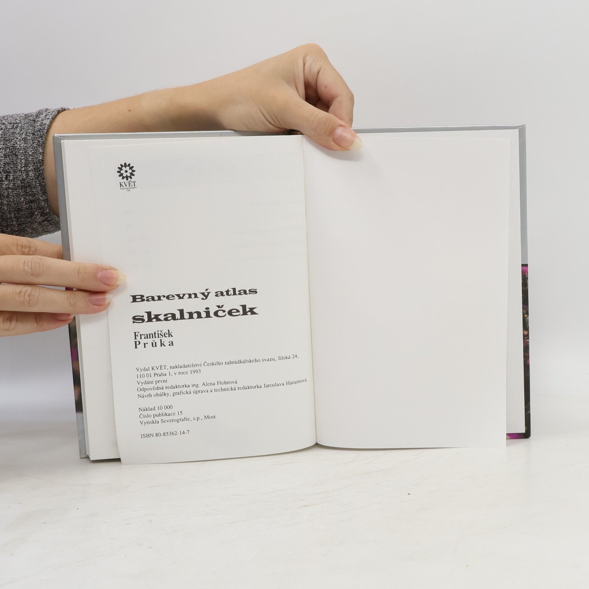 František Průka Barevný atlas skalniček