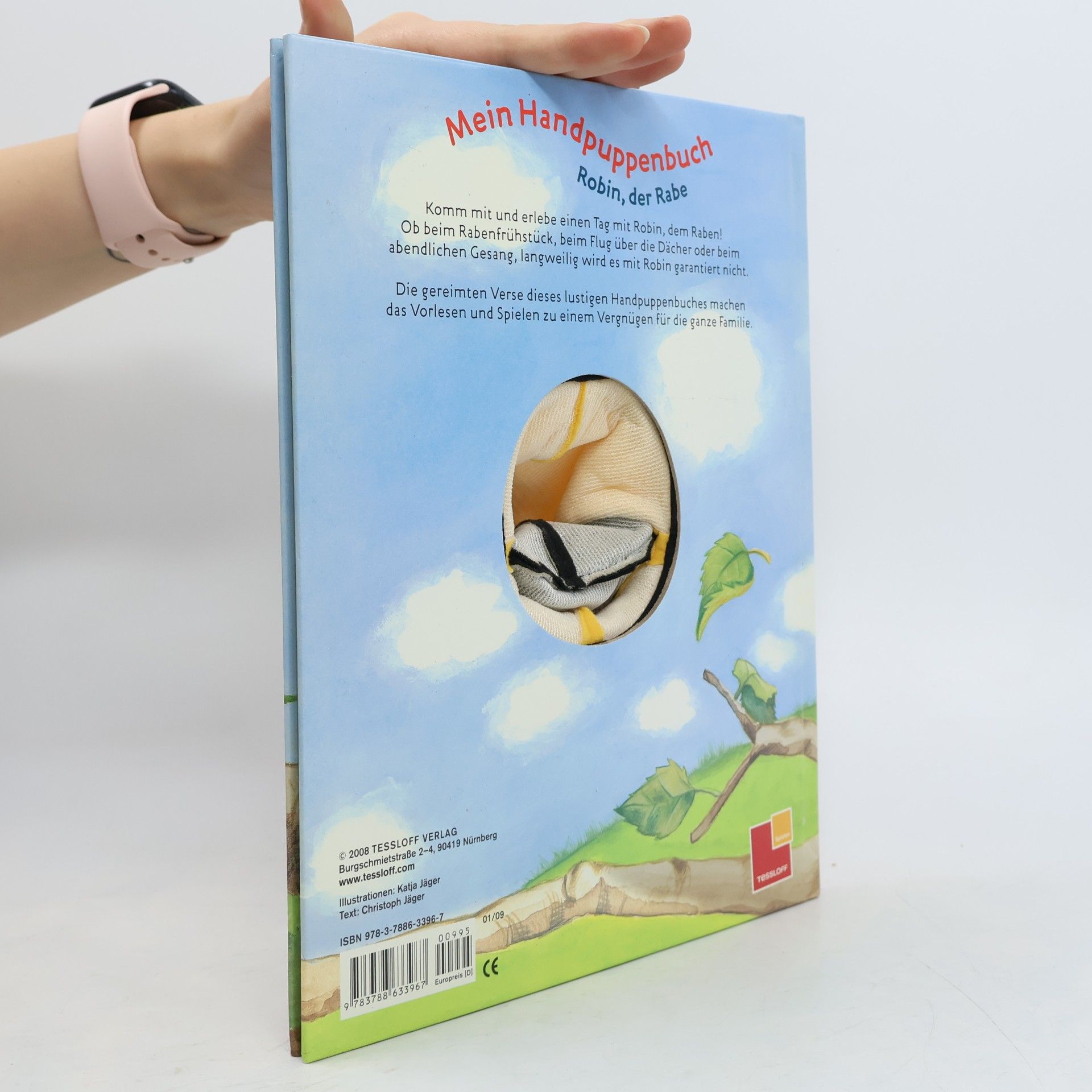 Katja Jäger Mein Handpuppenbuch - Robin, der Rabe