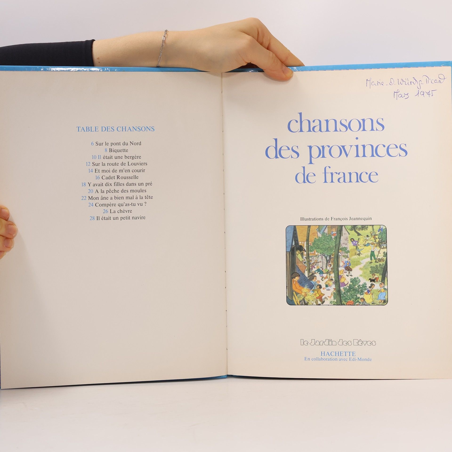 Le Jardin des rêves: Chansons des provinces de France