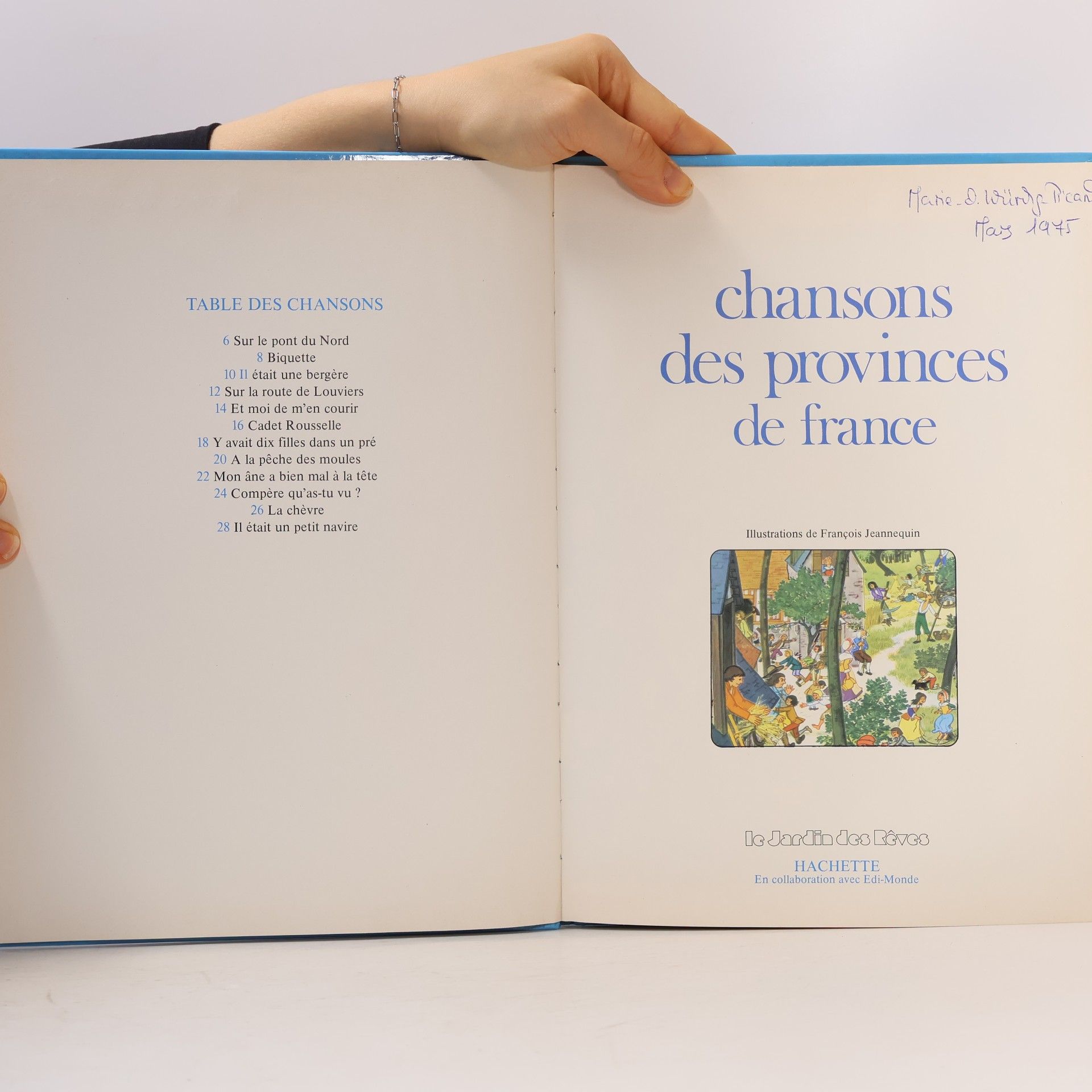 Le Jardin des rêves: Chansons des provinces de France
