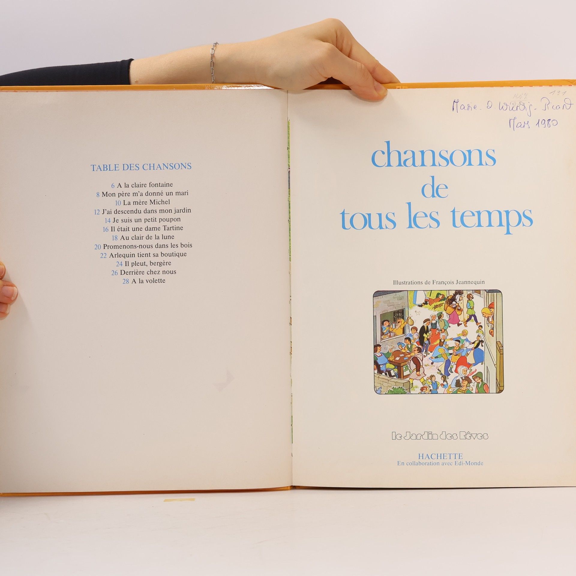 Le Jardin des rêves: Chansons de tous les temps