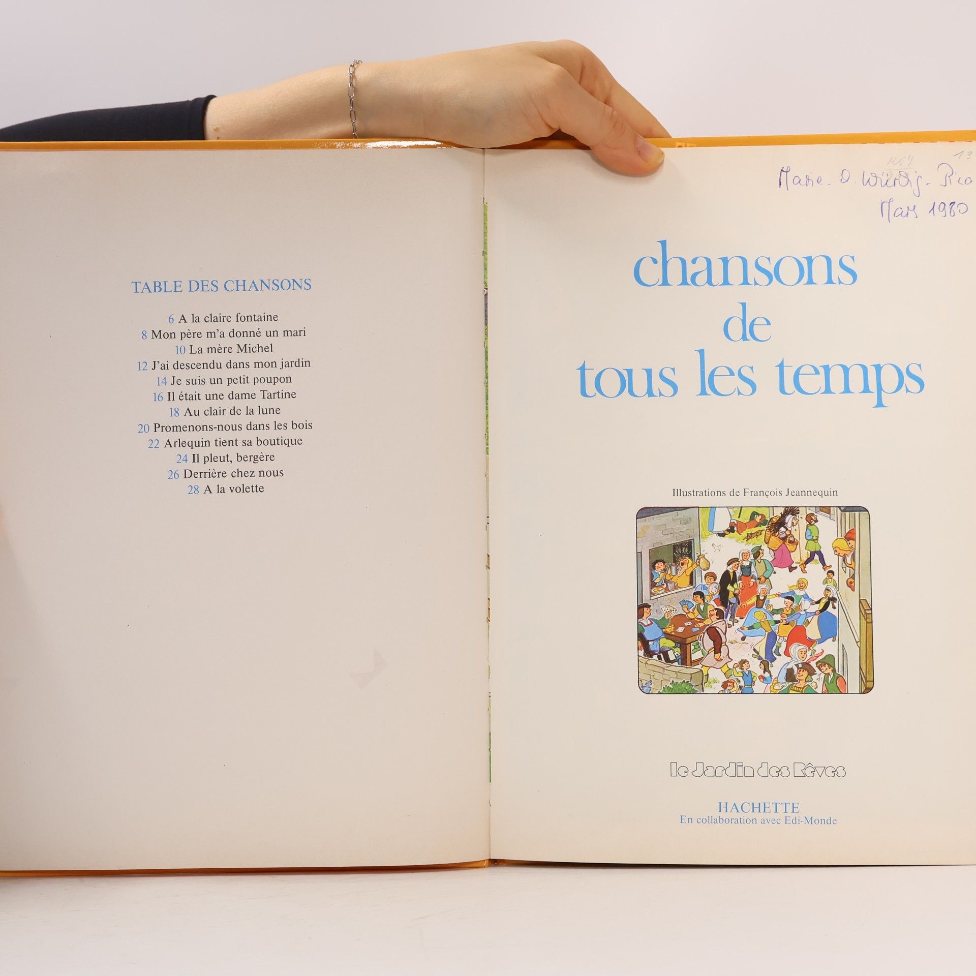 Le Jardin des rêves: Chansons de tous les temps