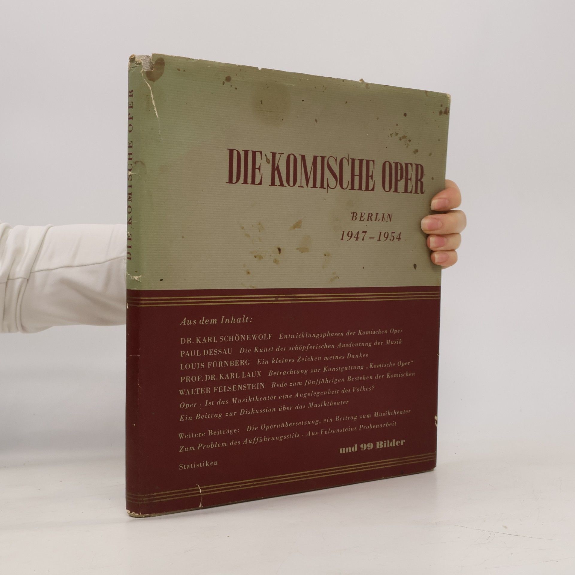Autorenkollektiv Die Komische Oper. Berlin 1947-1954