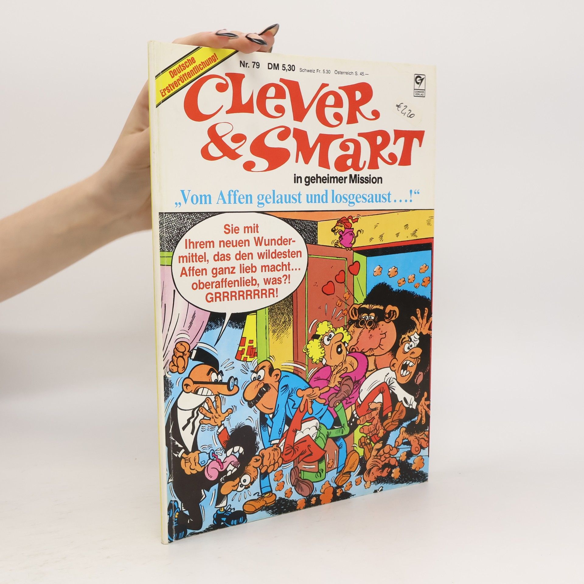 Francisco Ibáñez Talavera Clever & smart in geheimer Mission Nr. 79