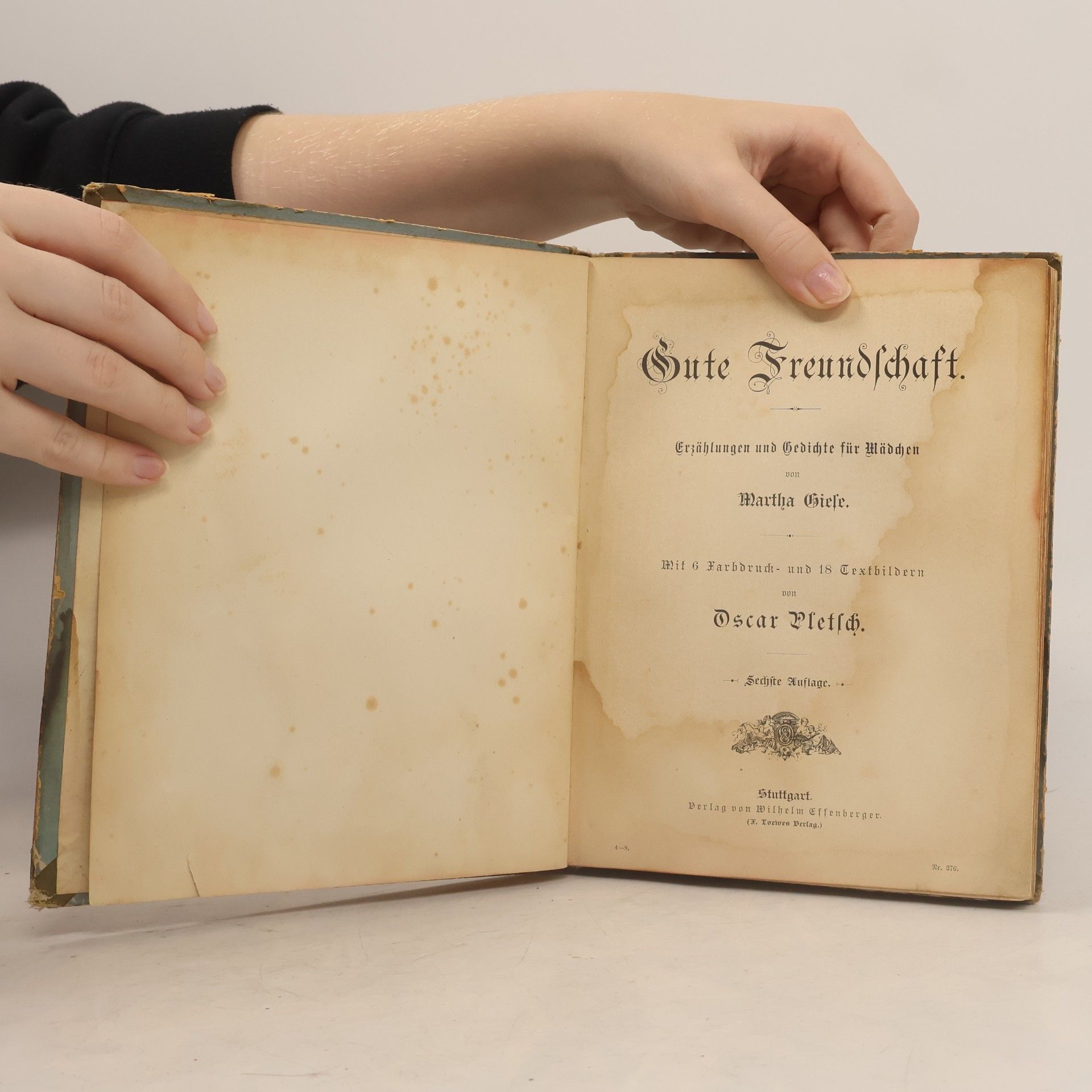 Oscar Pletsch Gute Freundschaft
