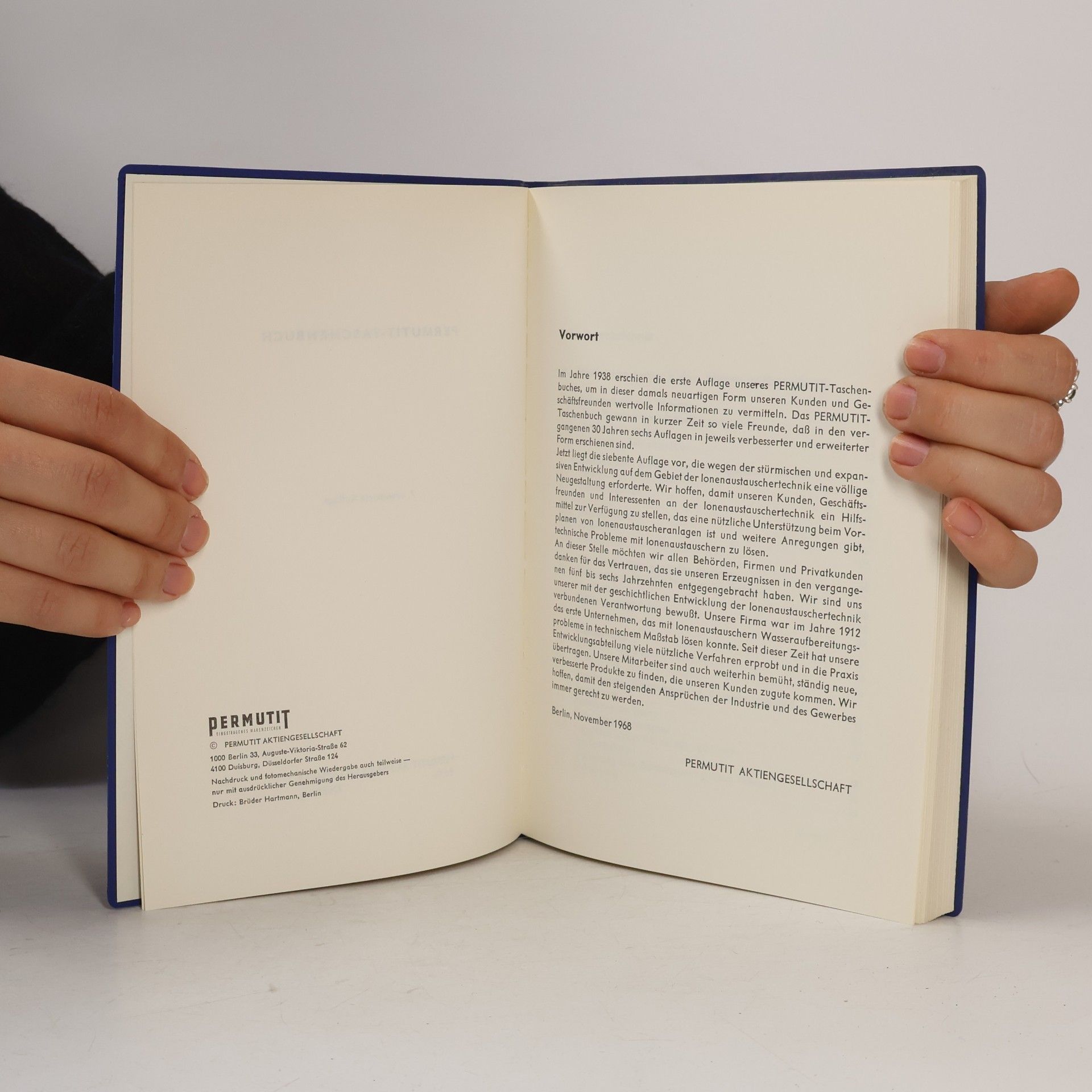 kolektiv Permutit-Taschenbuch