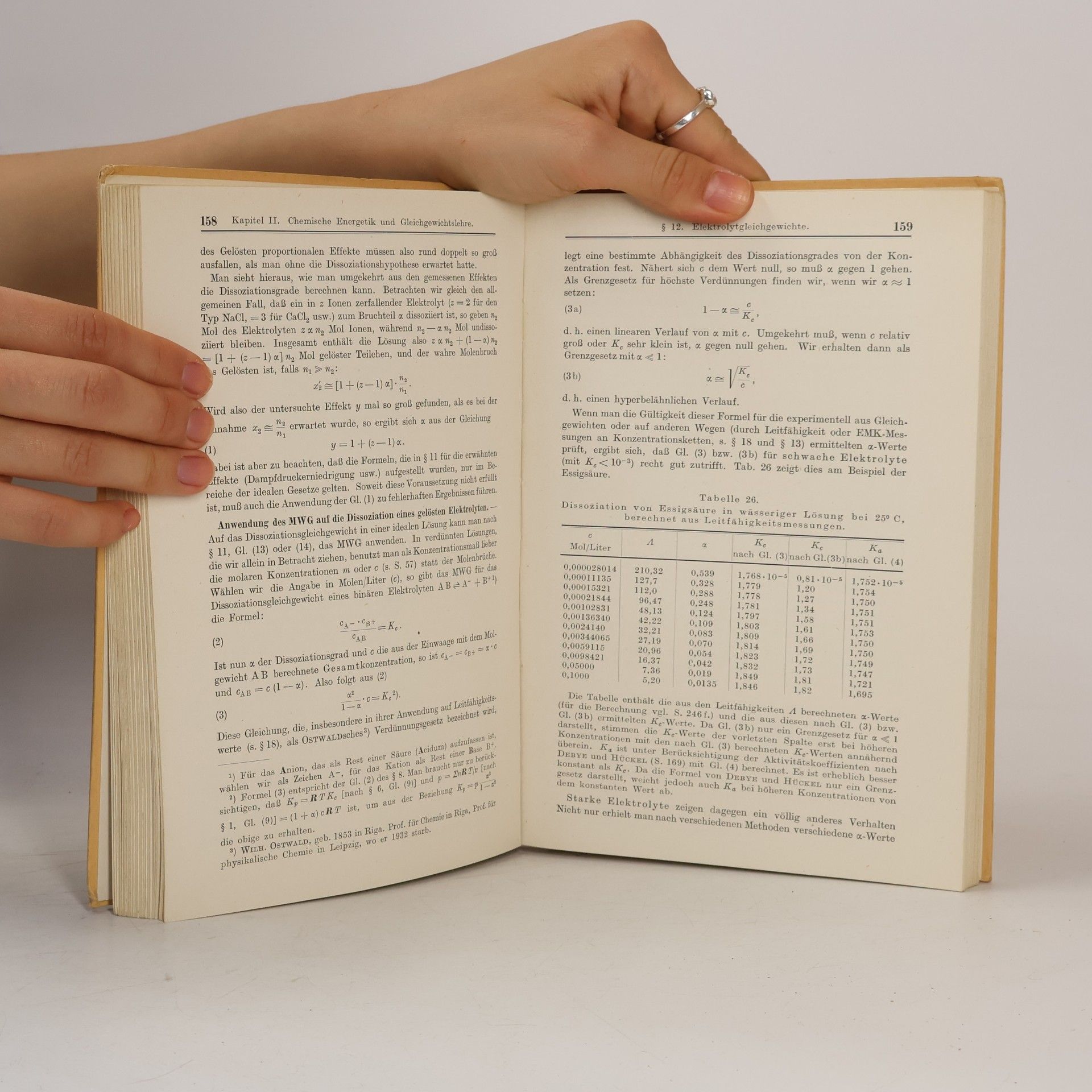 Wilhelm Jost Kurzes Lehrbuch der physikalischen Chemie