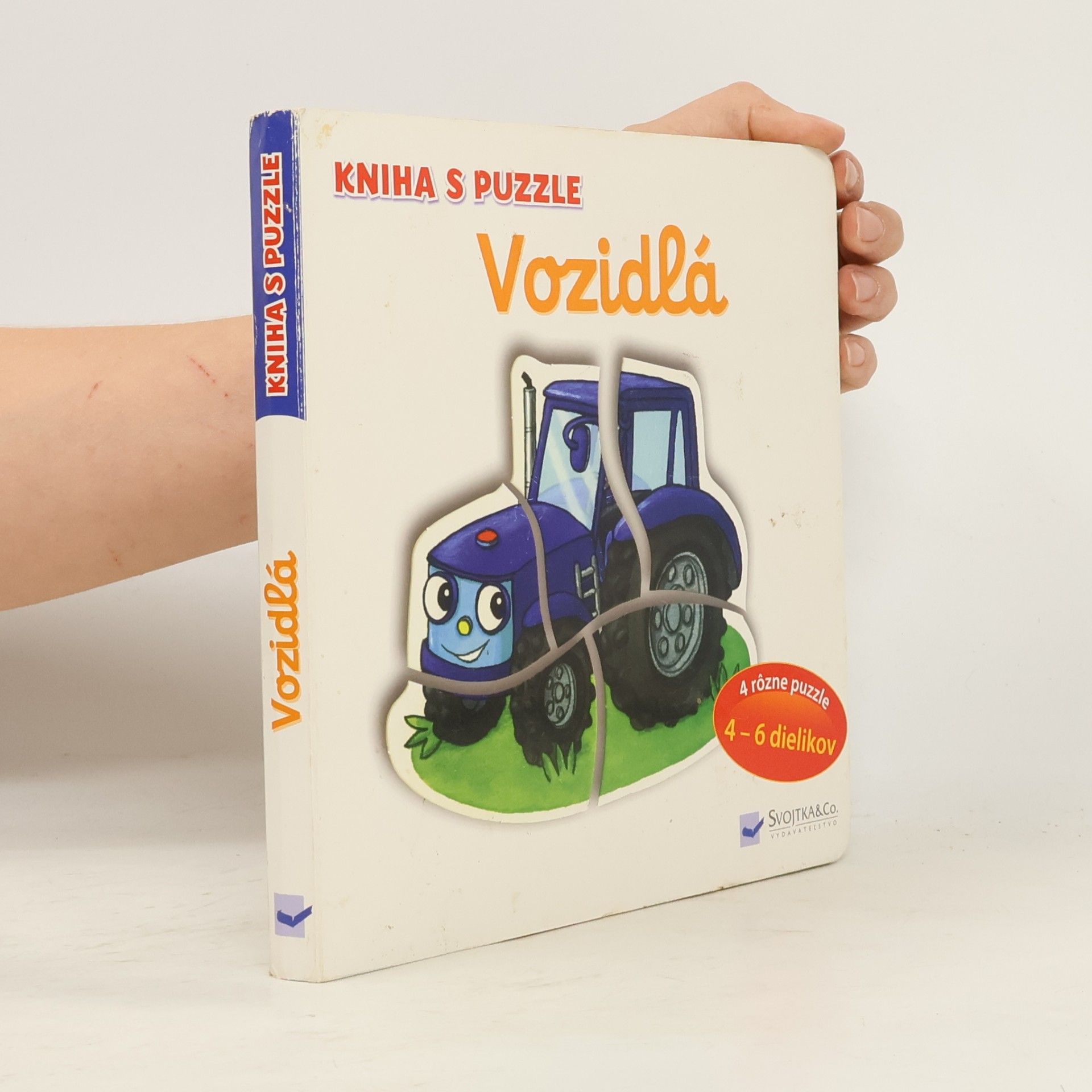 Various authors Kniha s puzzle. Vozidlá