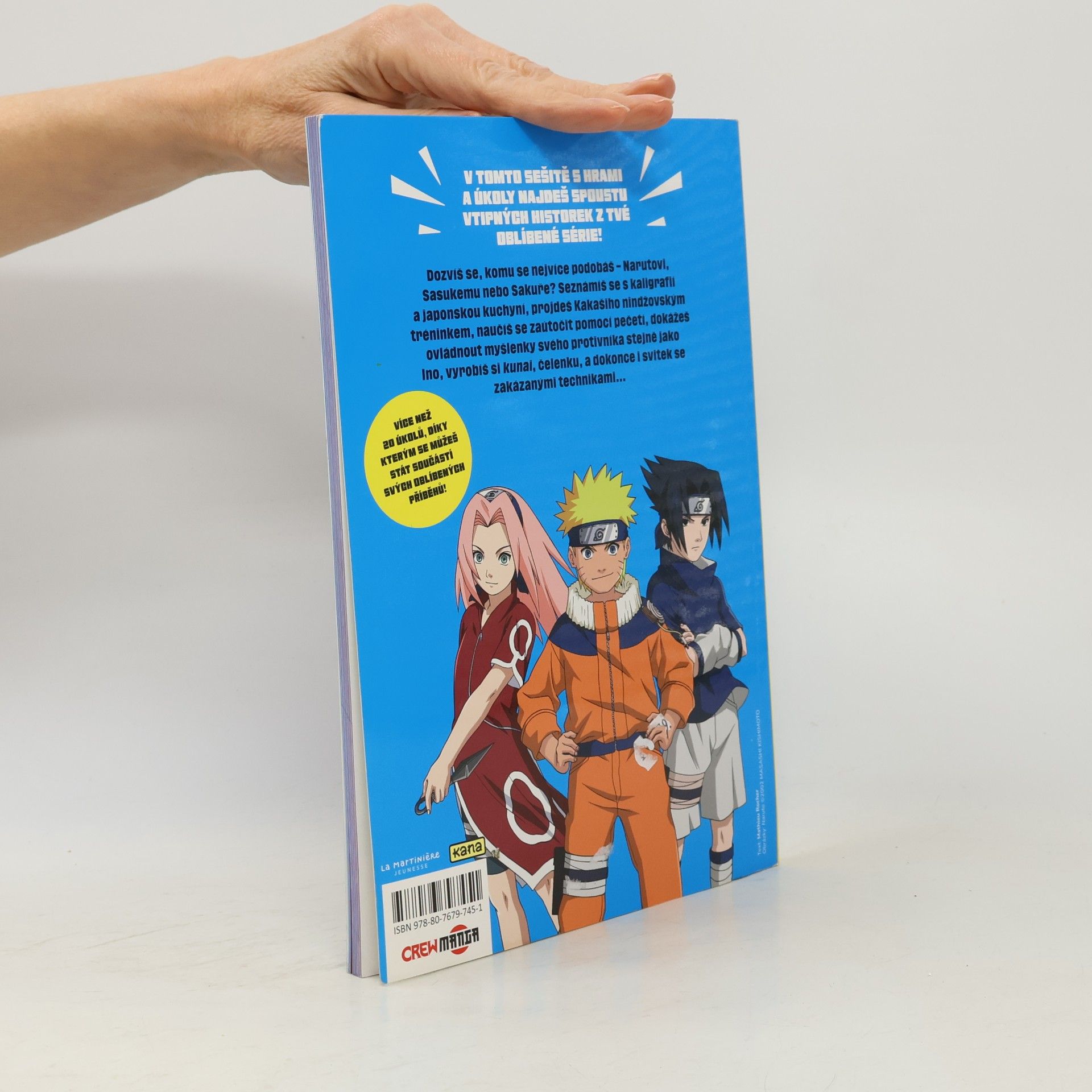 Masashi Kishimoto Naruto Hry a úkoly
