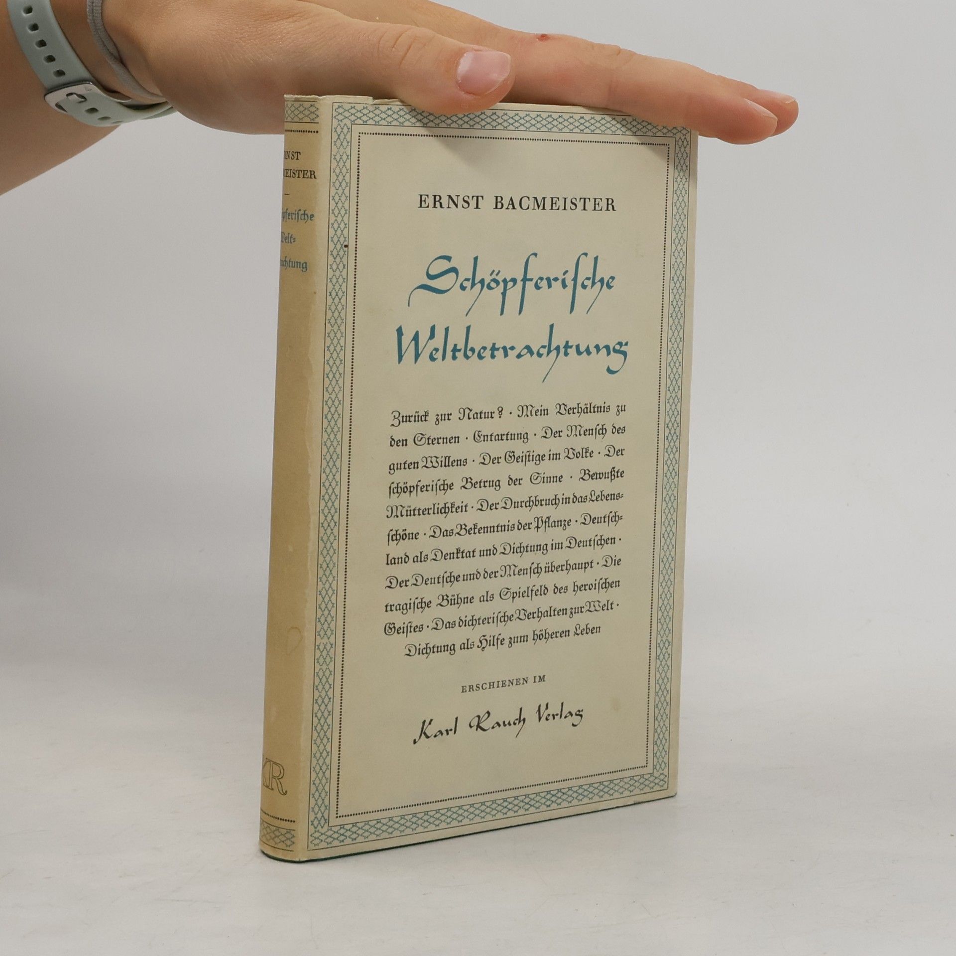 Schöpferische Weltbetrachtung