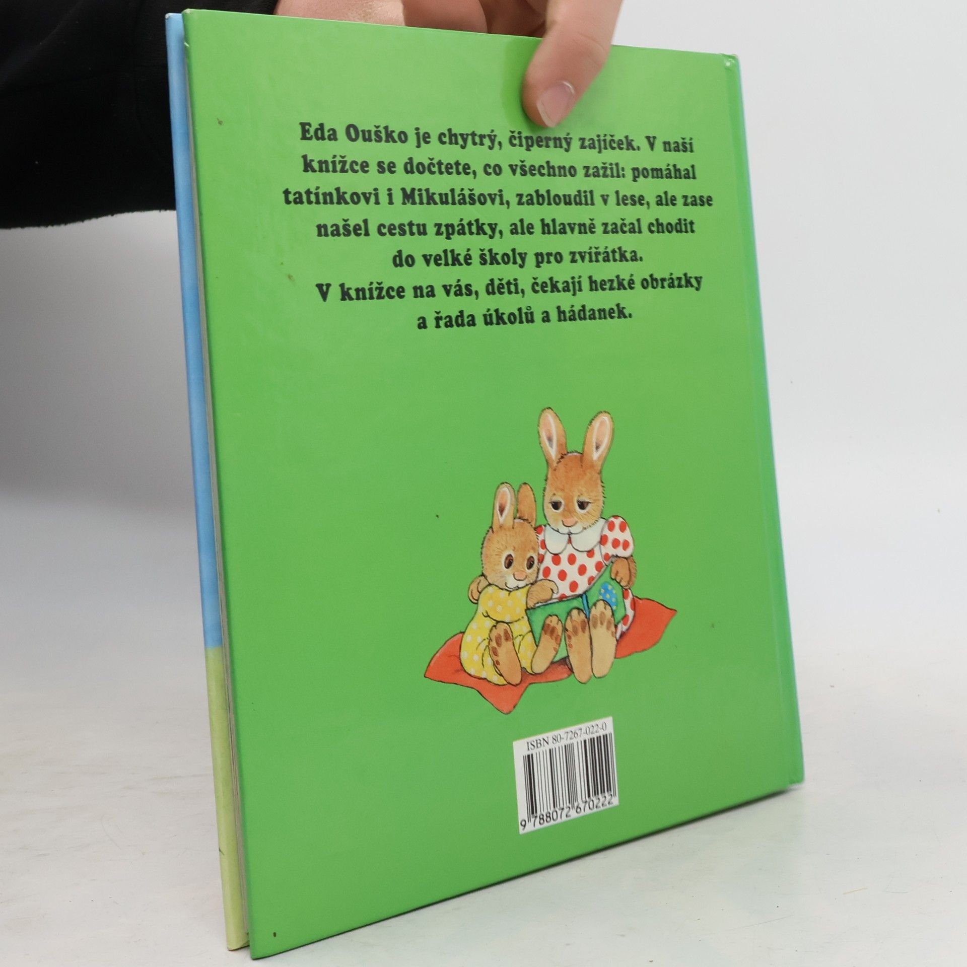 Dagmar Steidlová Učím se číst. Zajíček Ouško jde do školy