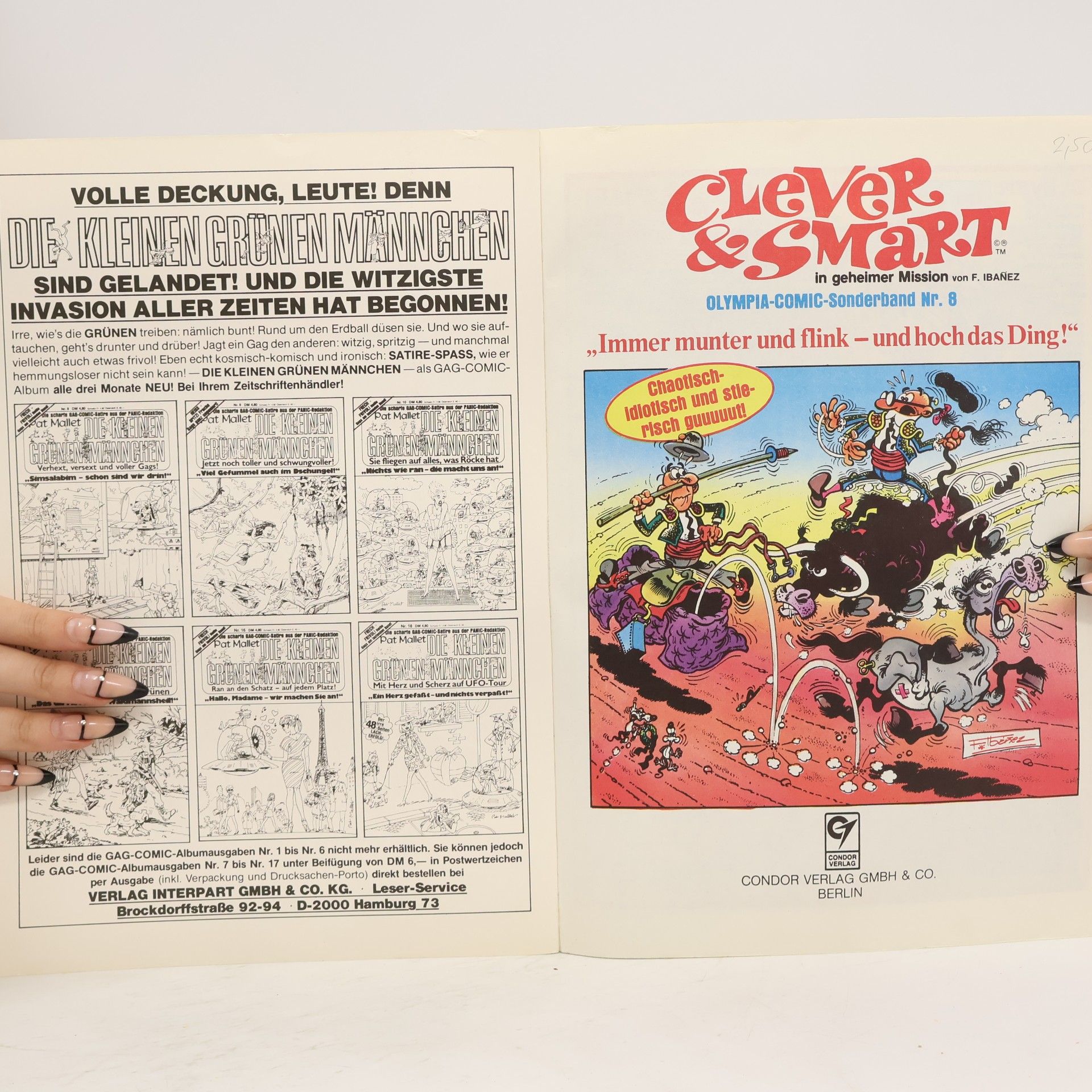 kolektiv Clever & Smart Olympia-Comic-Sonderband 8