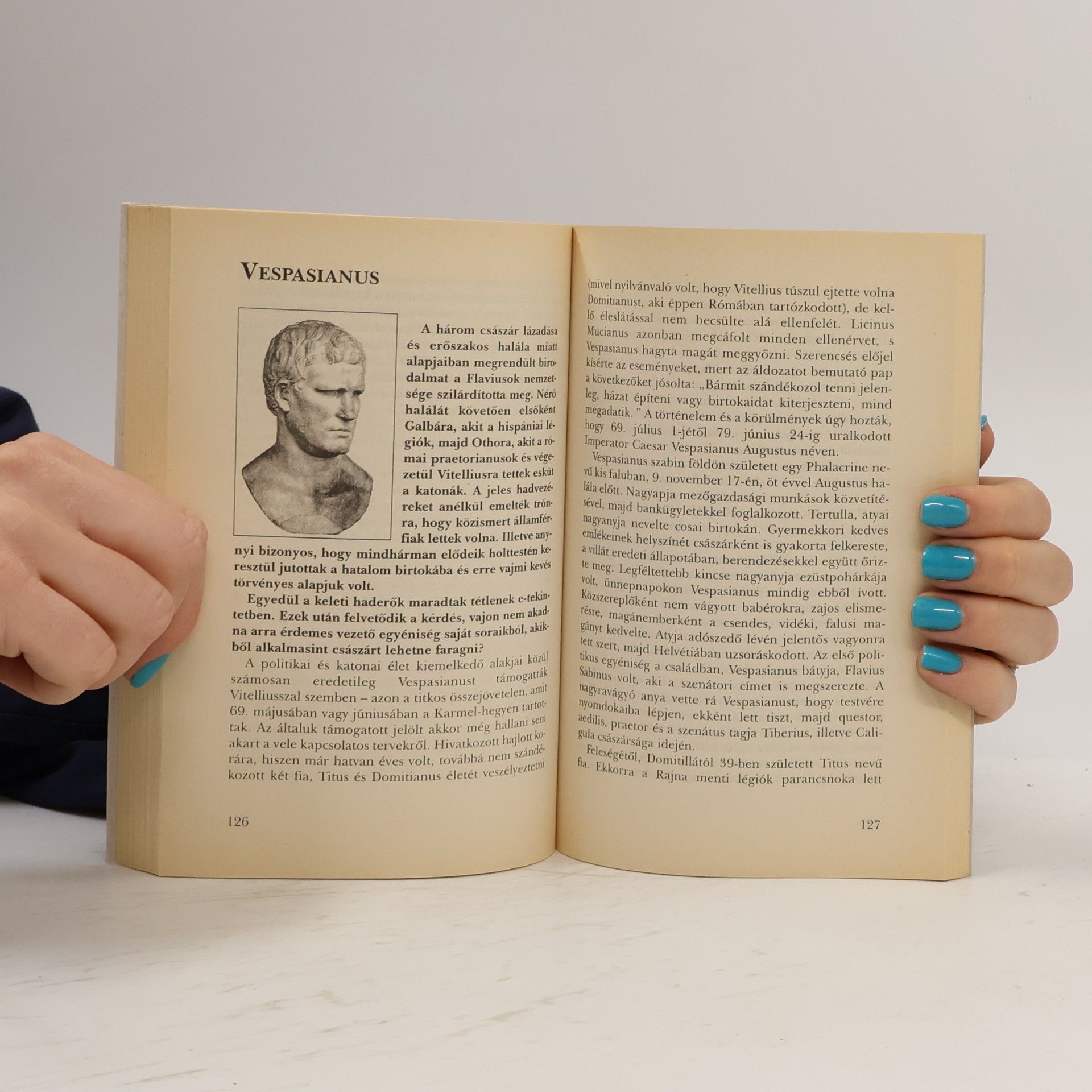 István Potó Római caesarok titokzatos élete