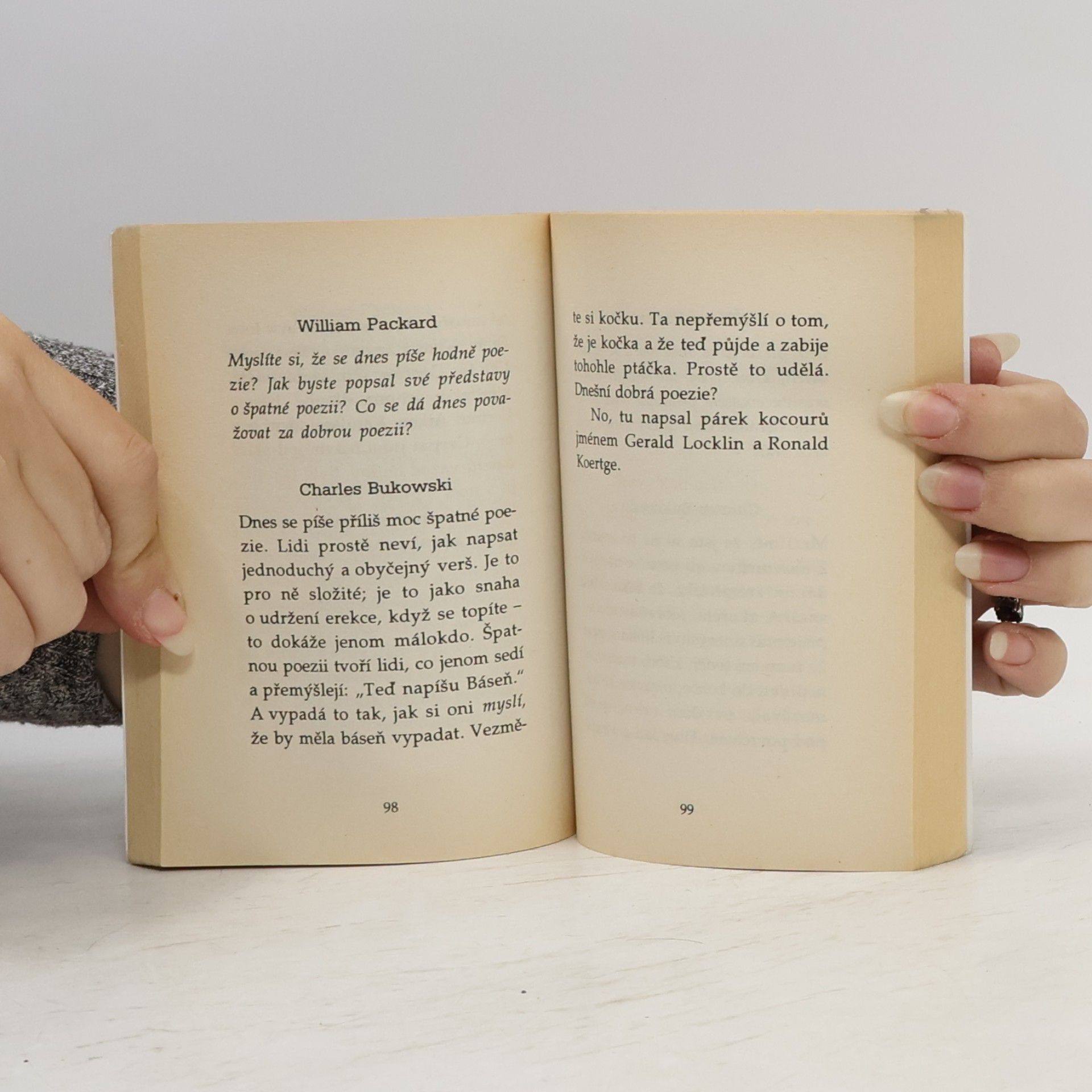 Charles Bukowski Tvrdí hoši píšou básně