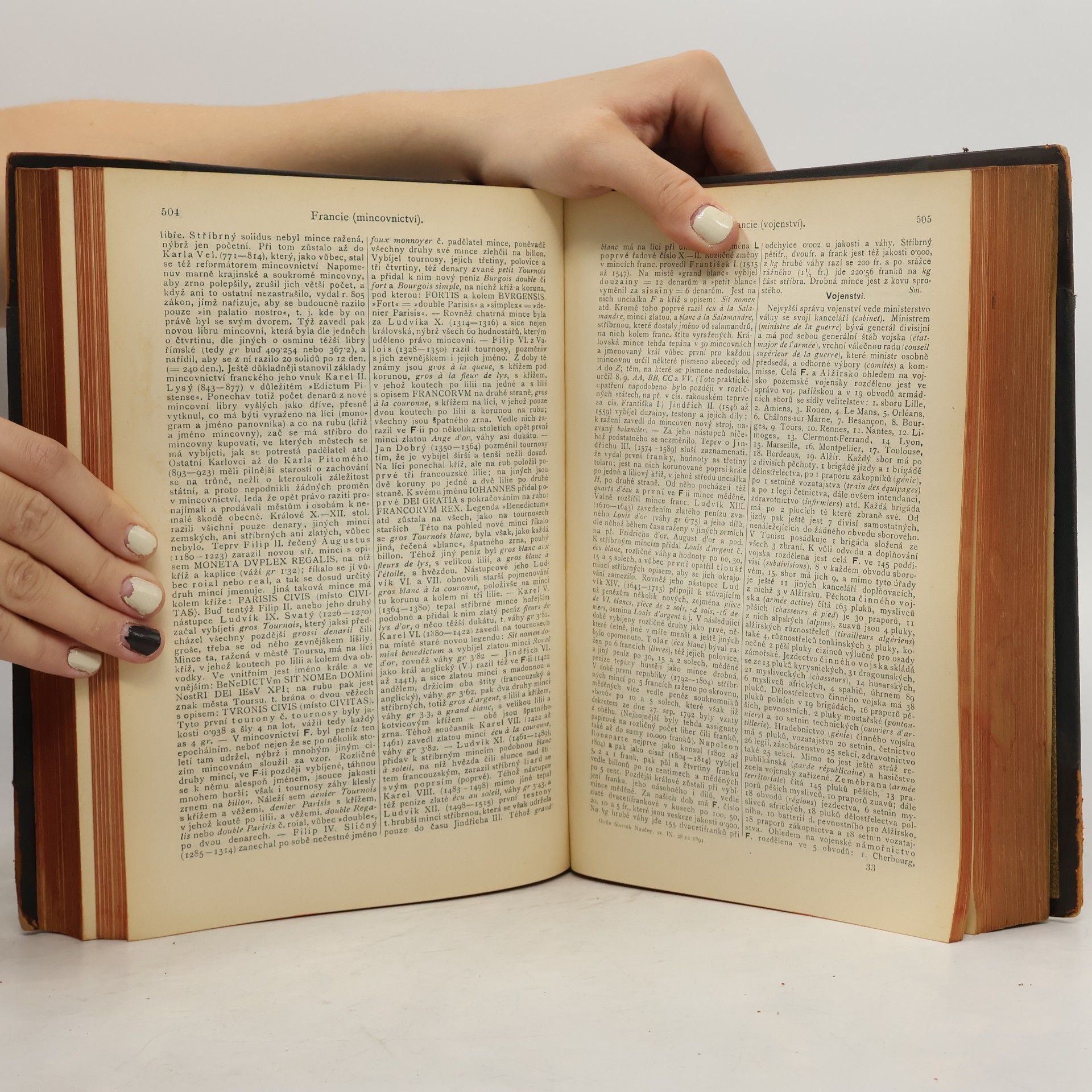 Various authors Ottův slovník naučný IX.