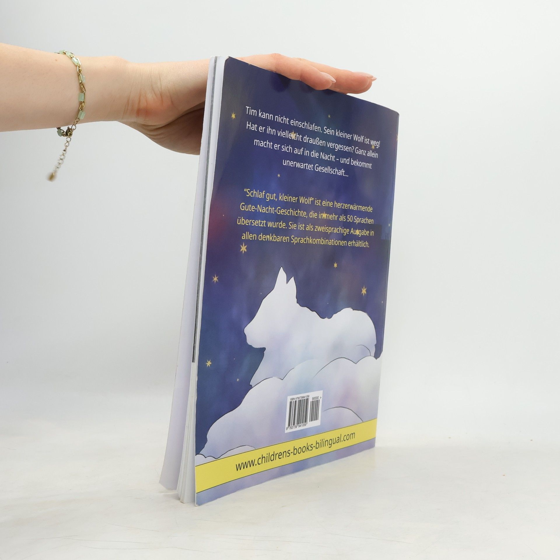 Ulrich Renz Schlaf gut, kleiner Wolf - Somn ushor, micule lup. Zweisprachiges Kinderbuch (Deutsch - Rumänisch)