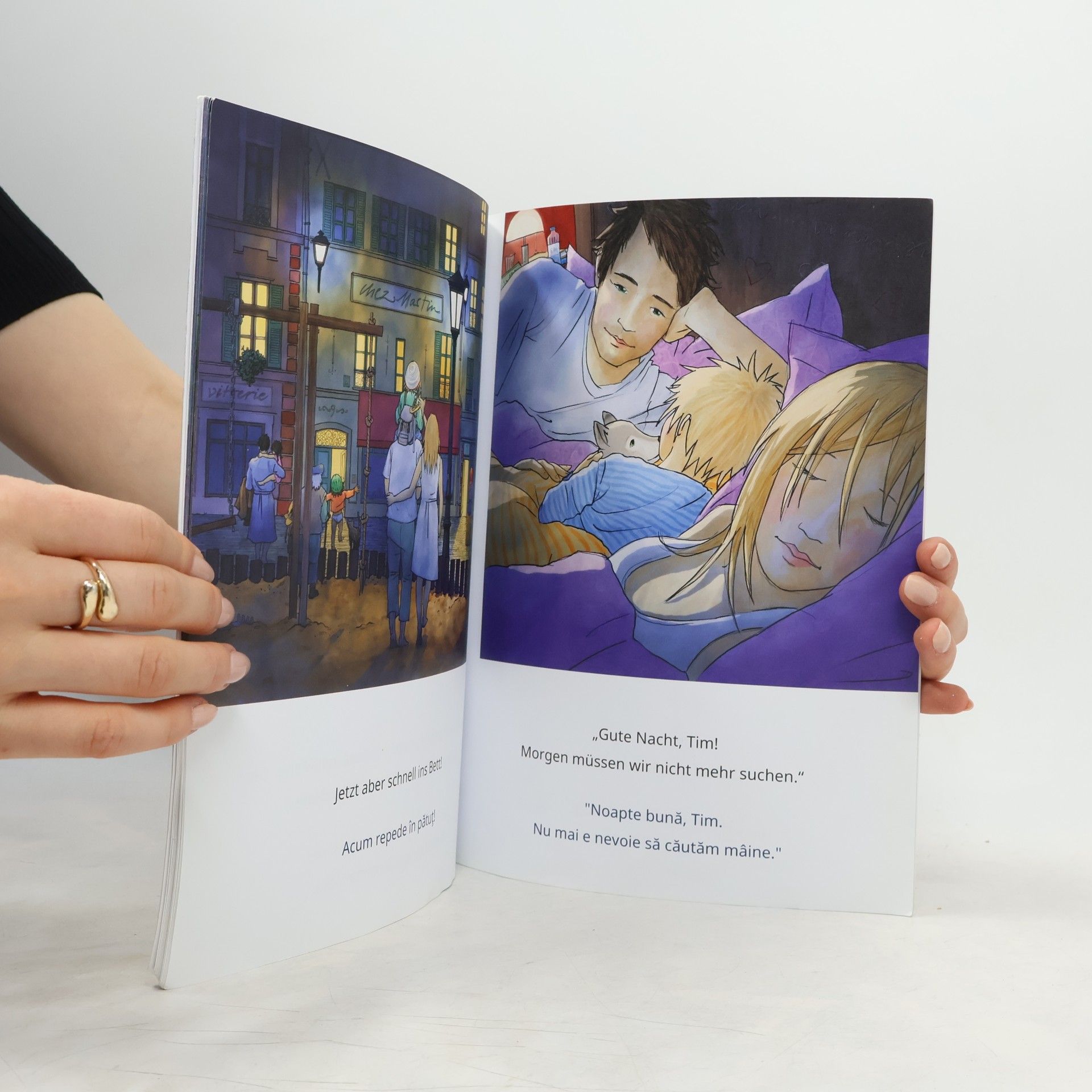 Ulrich Renz Schlaf gut, kleiner Wolf - Somn ushor, micule lup. Zweisprachiges Kinderbuch (Deutsch - Rumänisch)