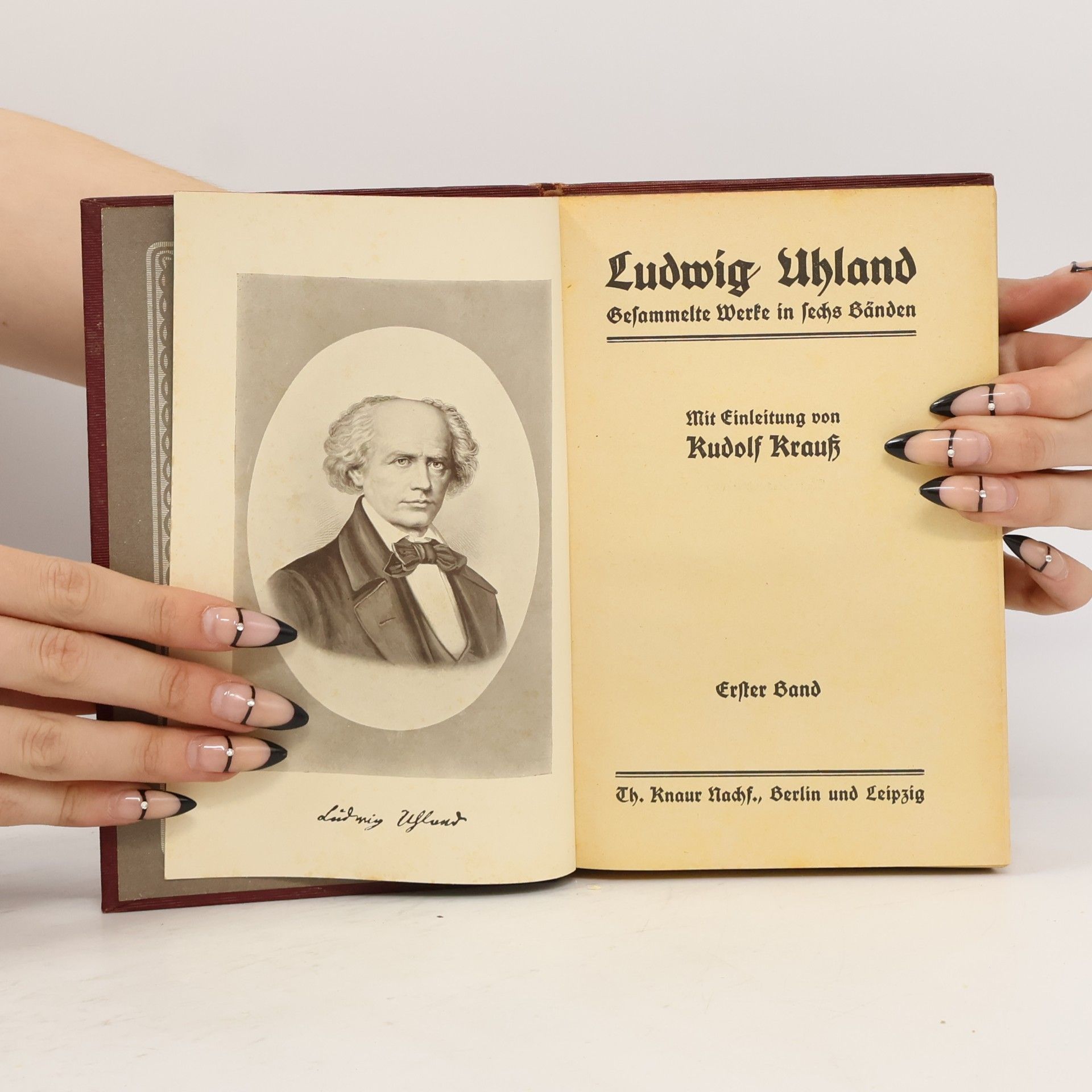 Ludwig Uhland Uhland 1-3