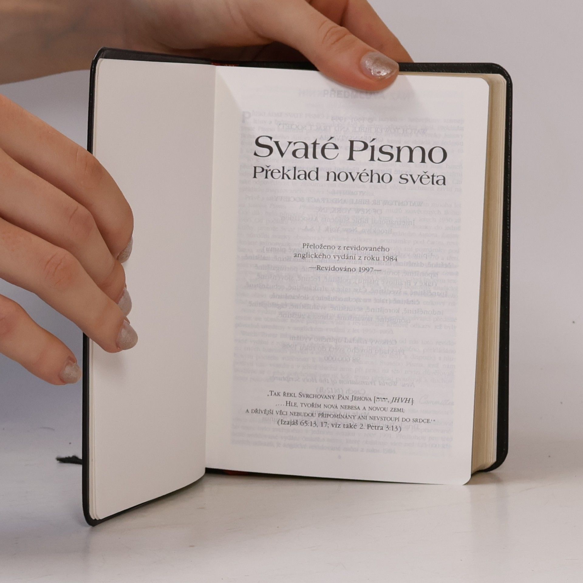 Collectif d'auteurs Svaté písmo. Překlad nového světa