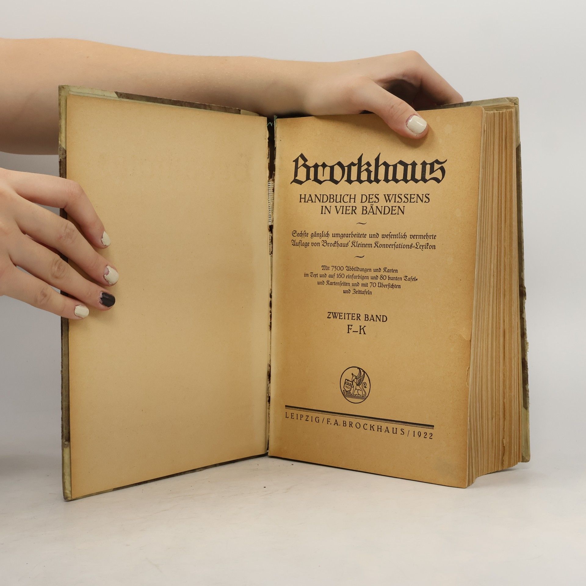 Autorenkollektiv Brockhaus Handbuch des Wissens in vier Bänden. 2. Band, F-K