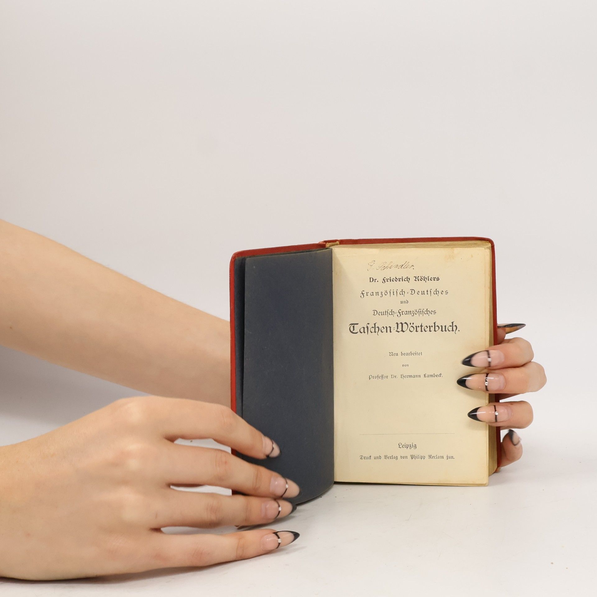 Friedrich Koehler Köhlers französisch-deutsches und deutsch-französisches Taschen-Wörterbuch