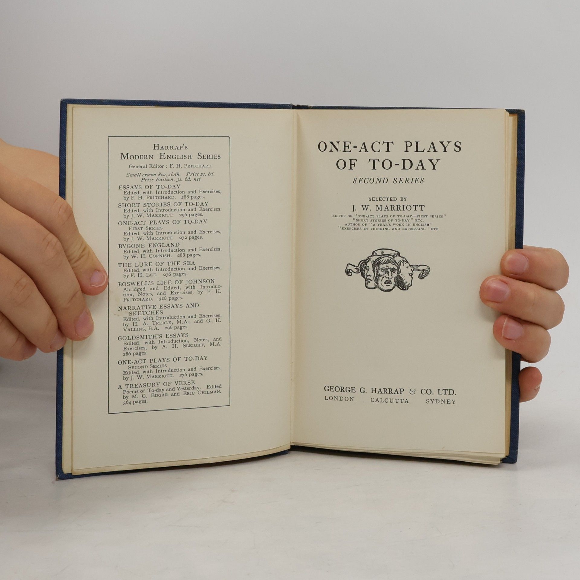 Auteurscollectief One-Act Plays of To-Day