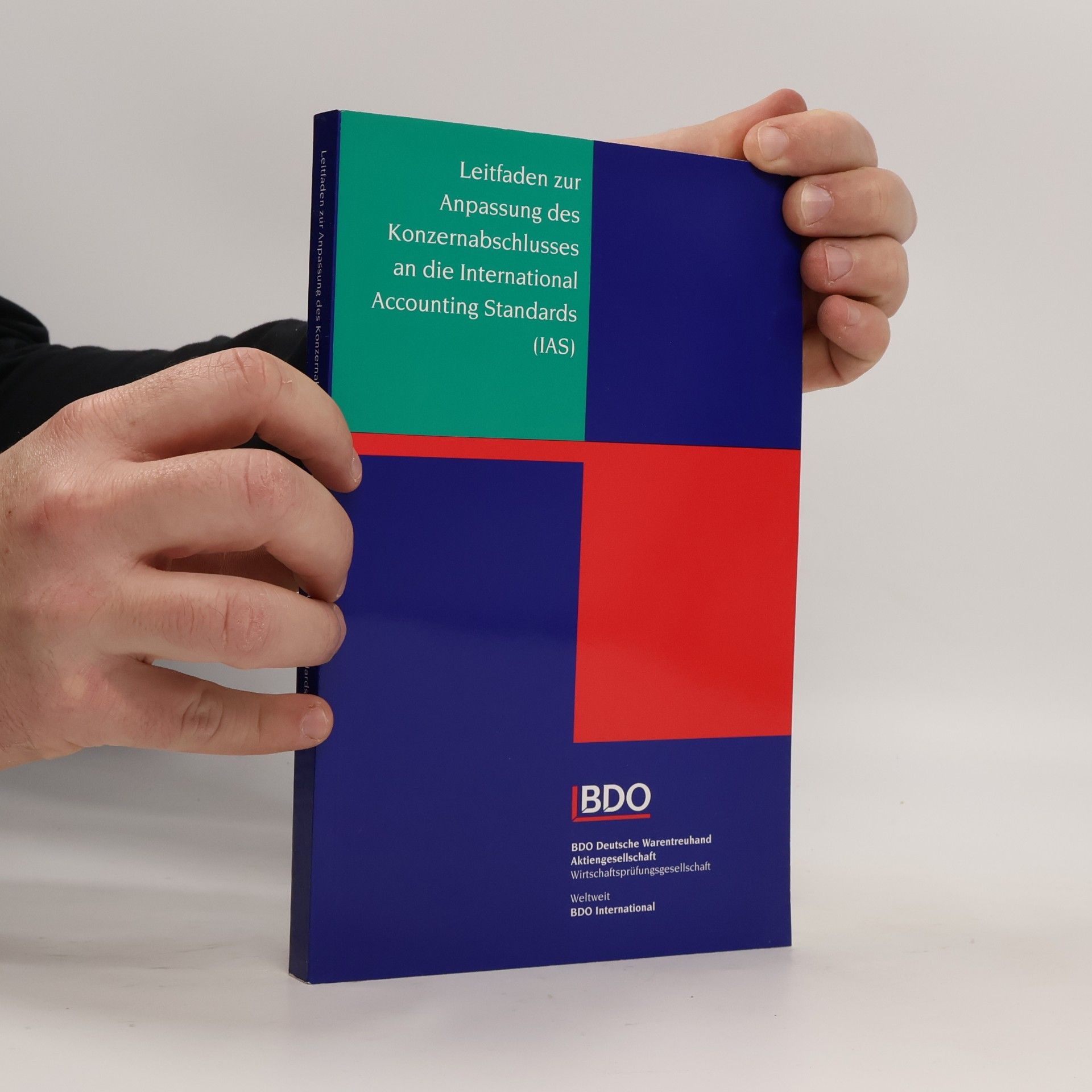 Kolektiv autorů Leitfaden zur Anpassung des Konzernabschlusses and die International Accounting Standards (IAS)
