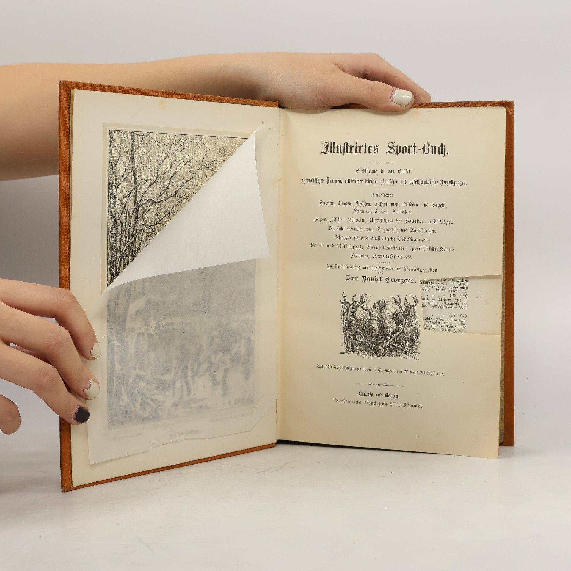 J. D. Georgens Illustrirtes Sport-Buch