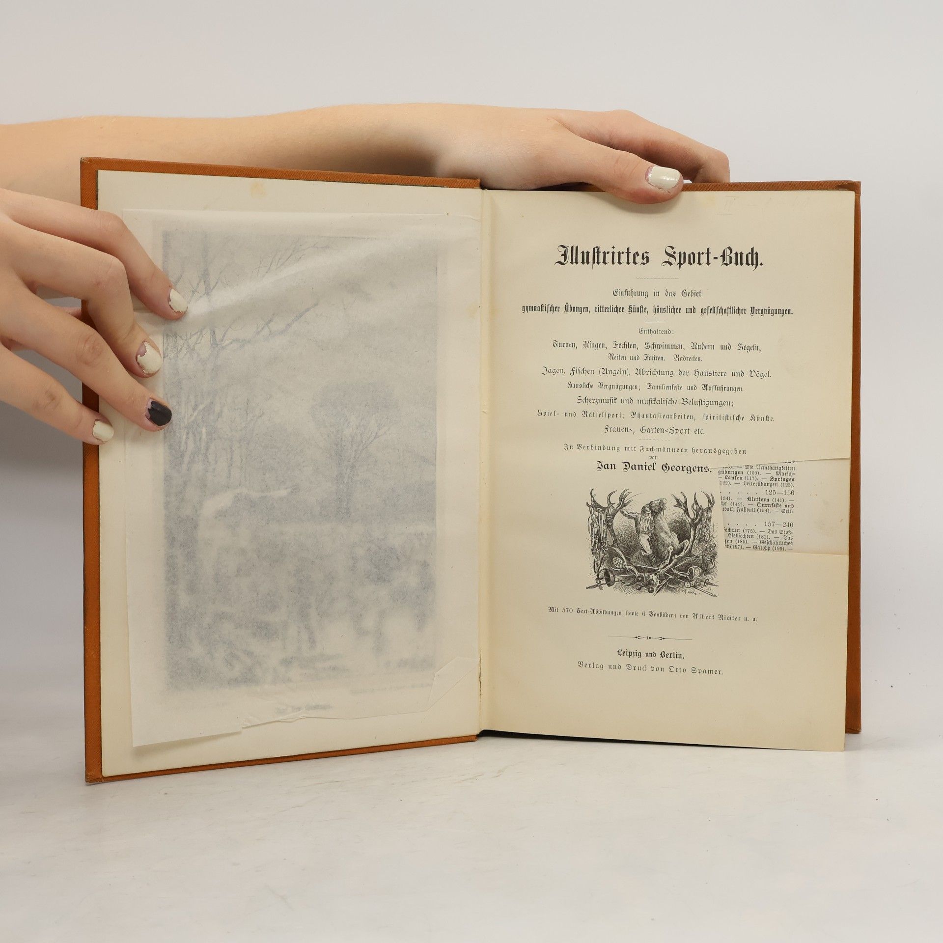 J. D. Georgens Illustrirtes Sport-Buch