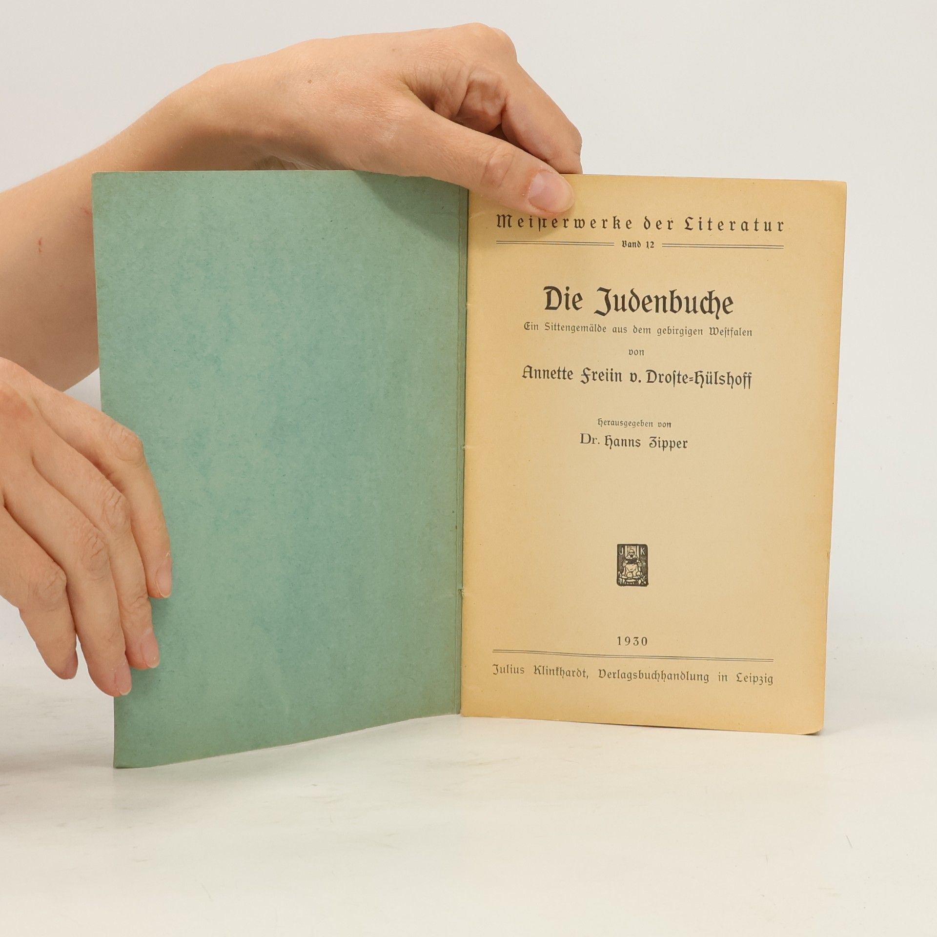 Droste-Hülshoff Die Judenbuche