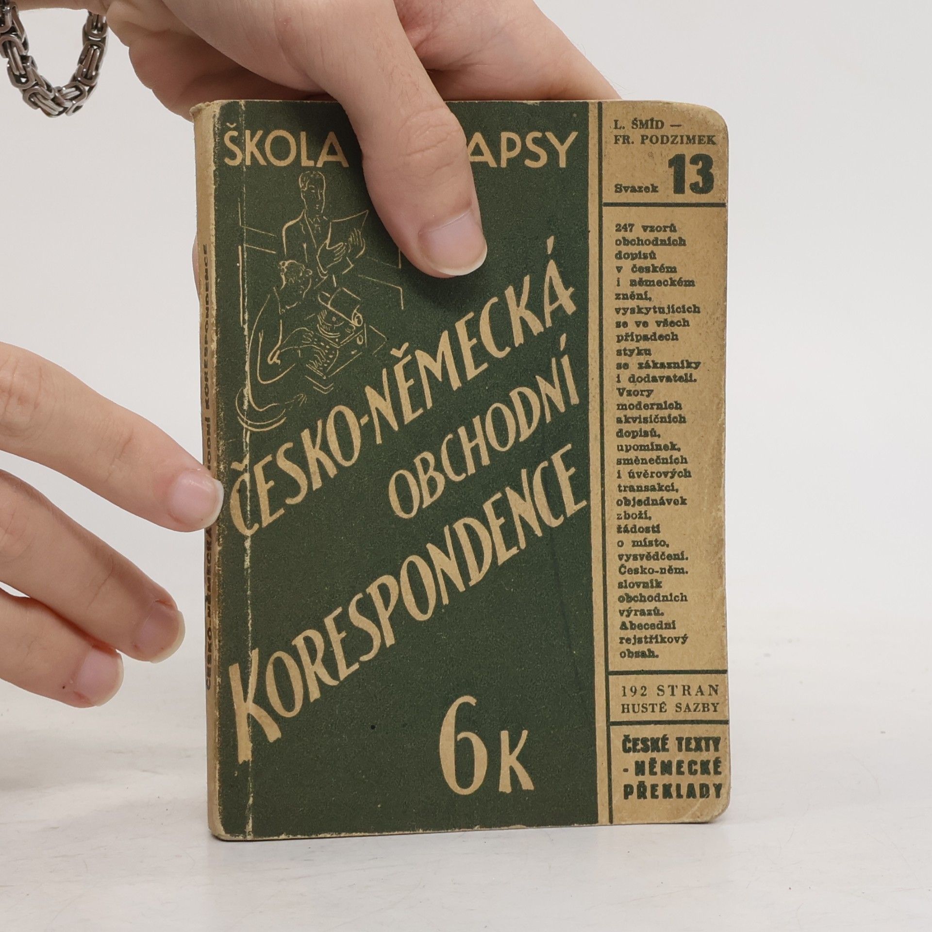 František Podzimek Česko-německá obchodní korespondence