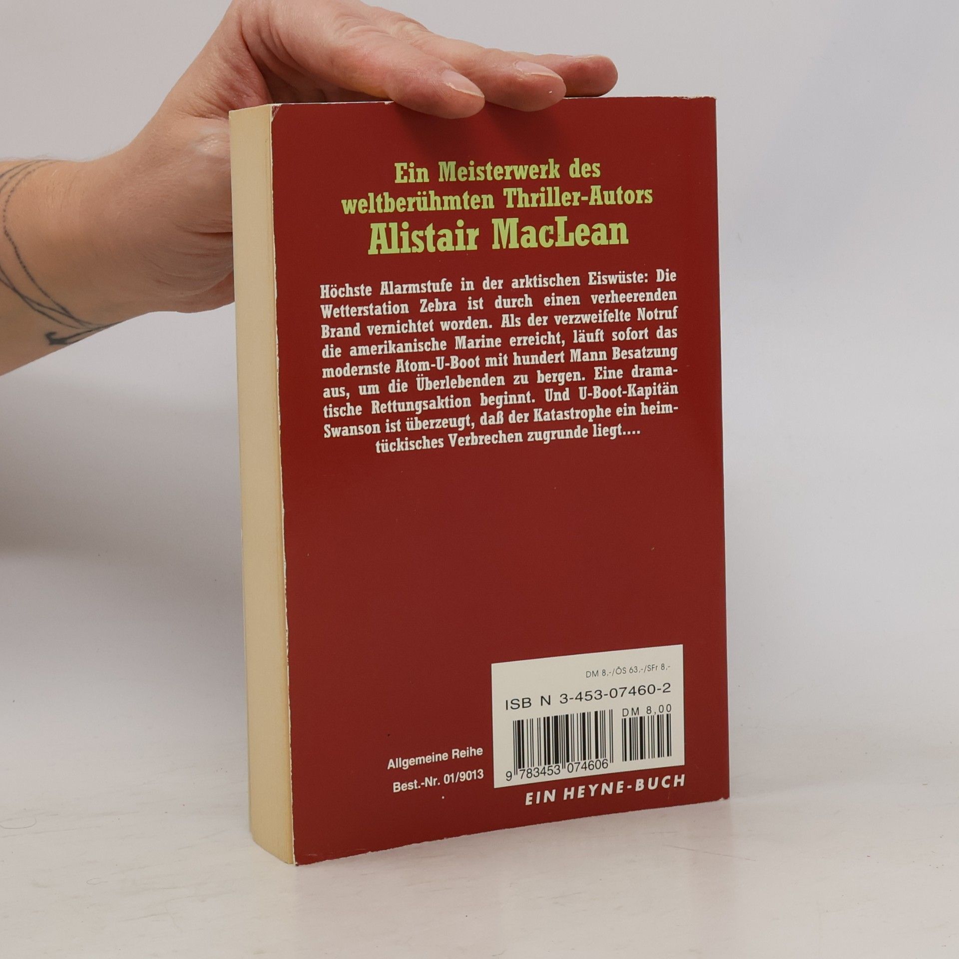 Alistair MacLean Eisstation Zebra