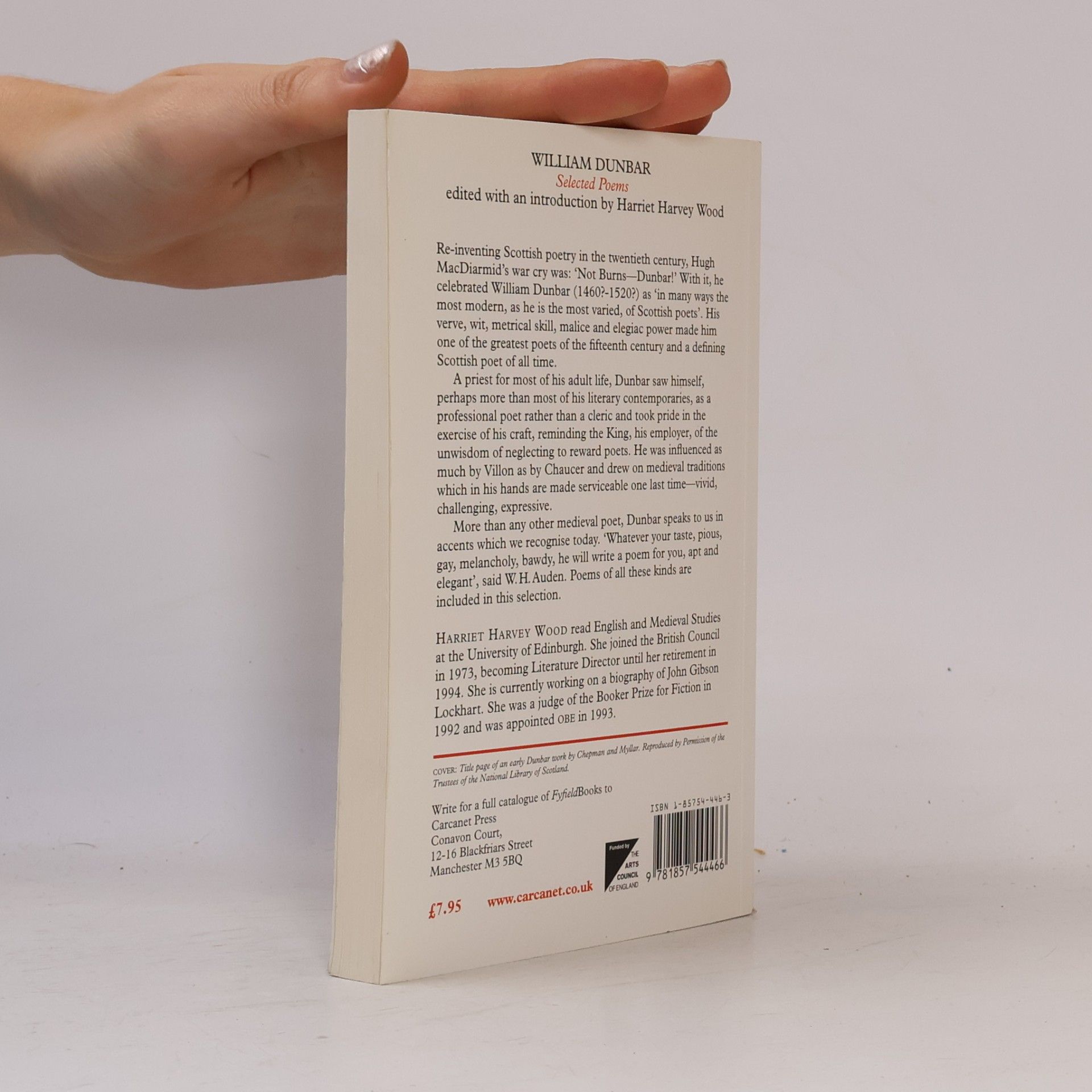 William Dunbar Selected Poems