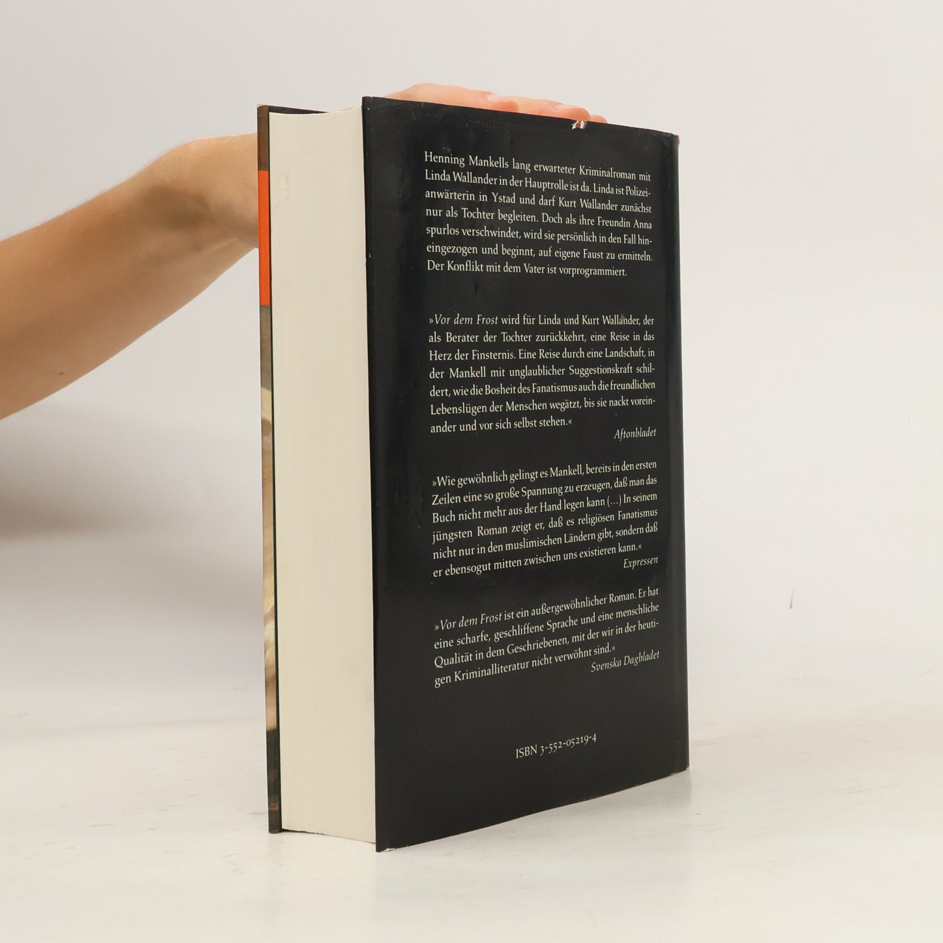 Henning Mankell Vor dem Frost