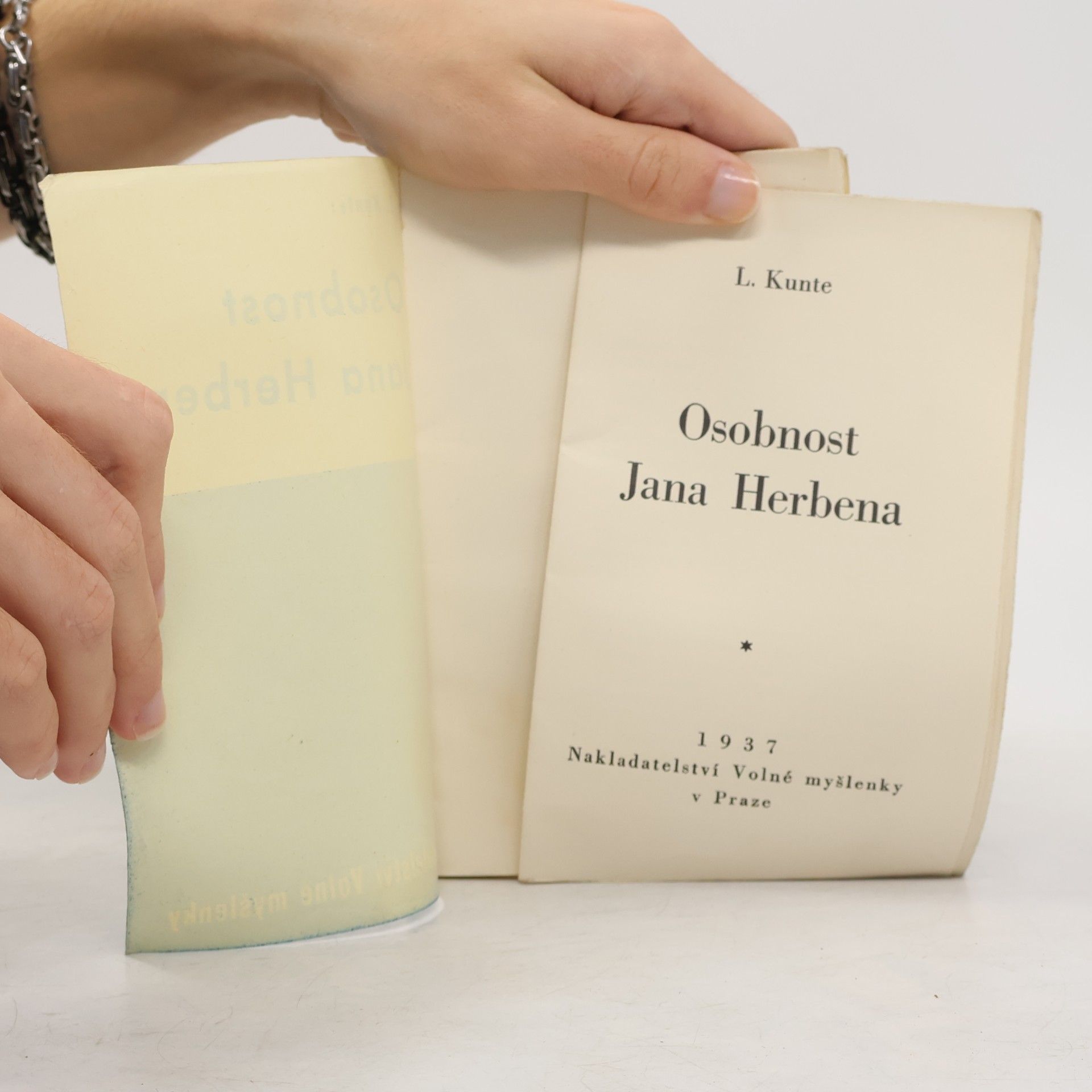 Ladislav Kunte Osobnost Jana Herbena