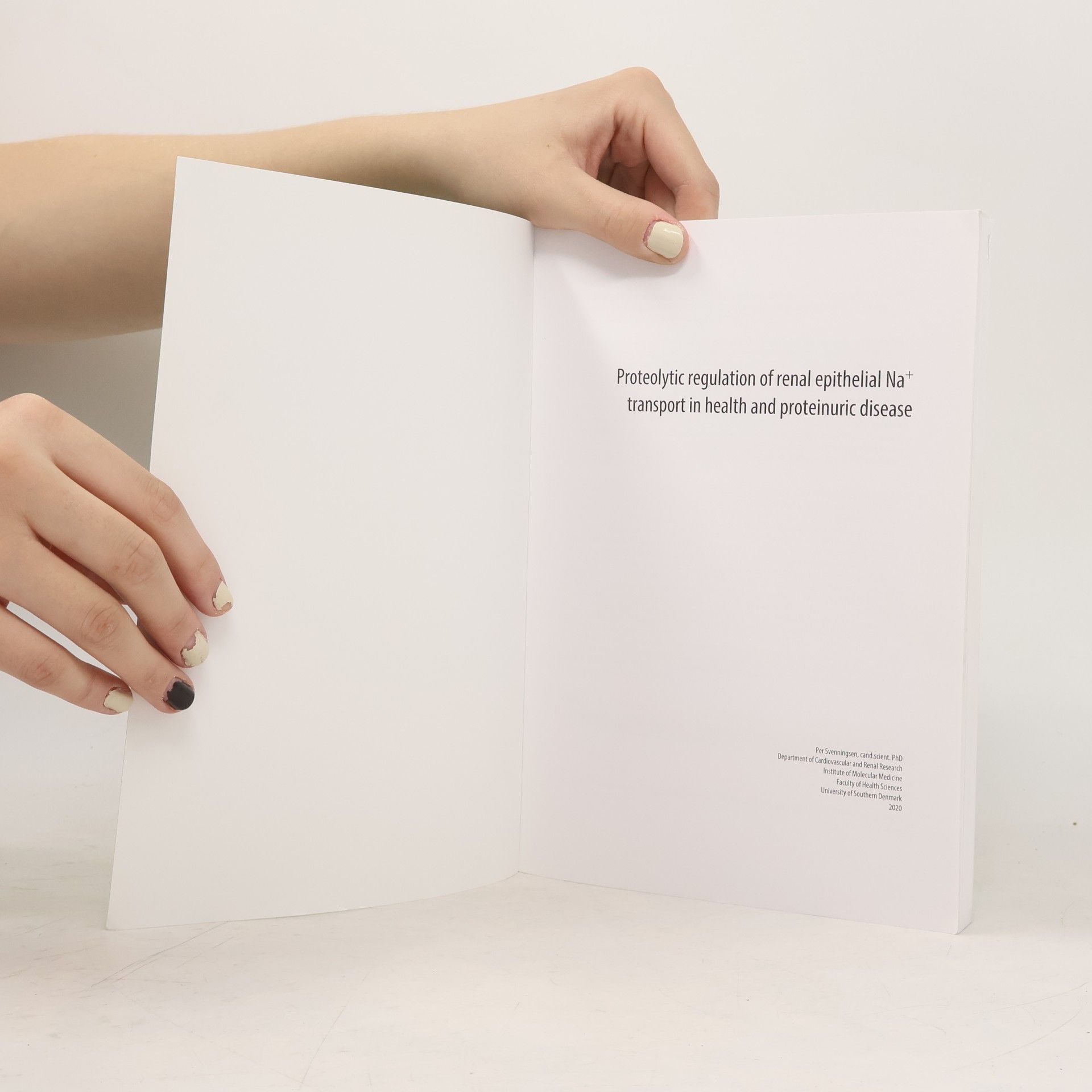 Per Svenningsen D.M. Sc. Thesis