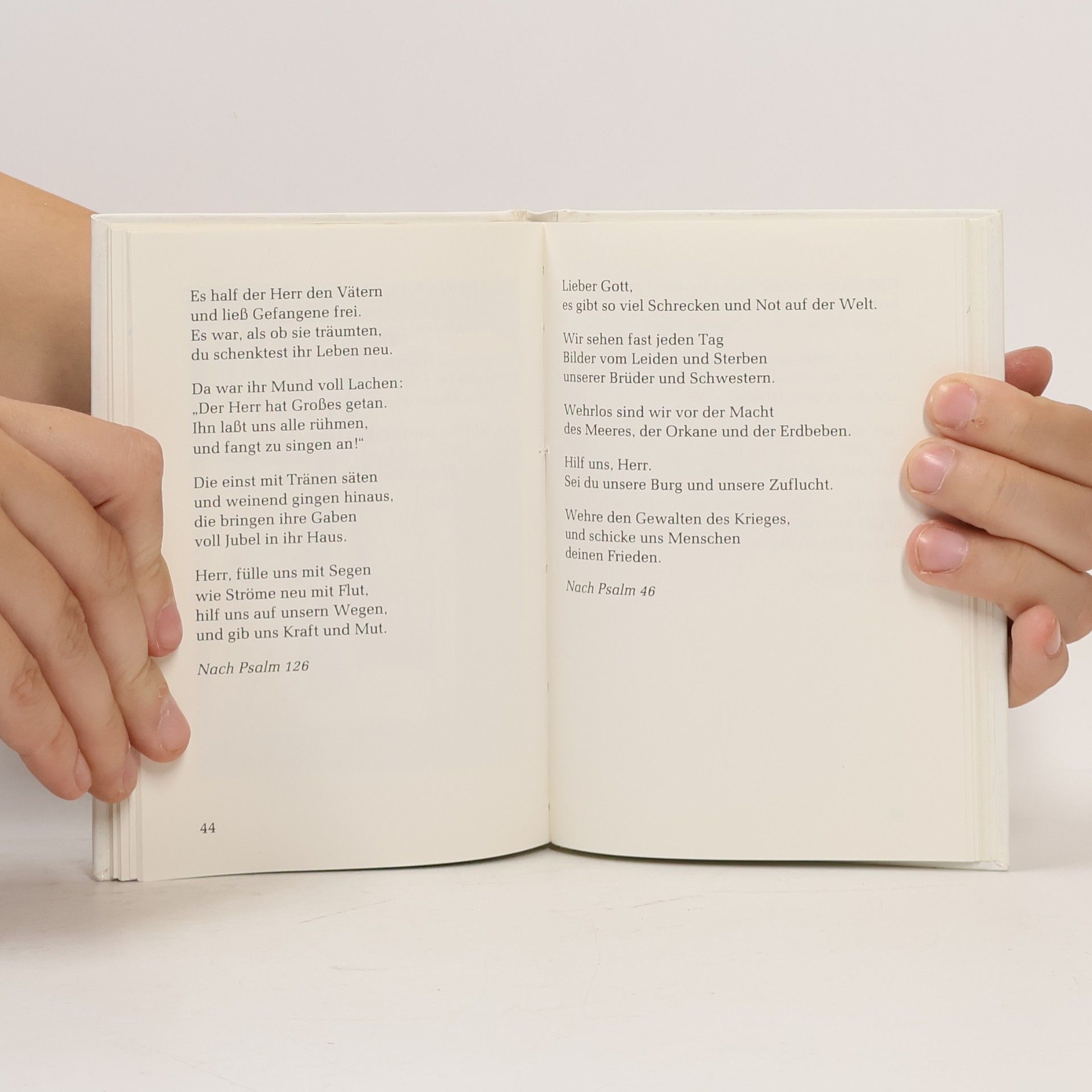 Barbara Cratzius Du schenkst uns Himmel, Wasser, Land