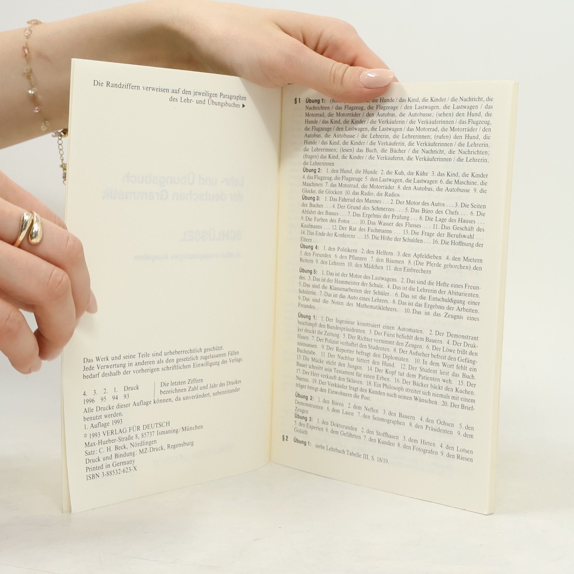 Hilke Dreyer Lehr- und Übungsbuch der deutschen Grammatik