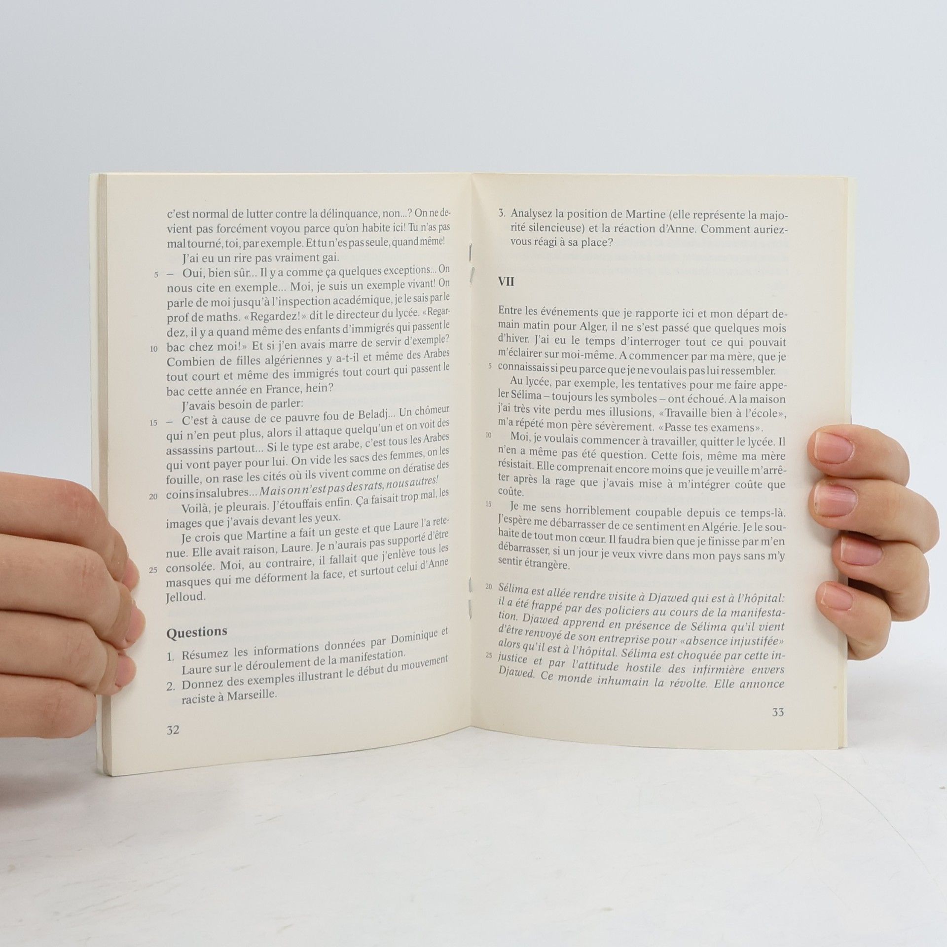 Marie Féraud Anne ici - Selima la-bas. Lectures Francaises