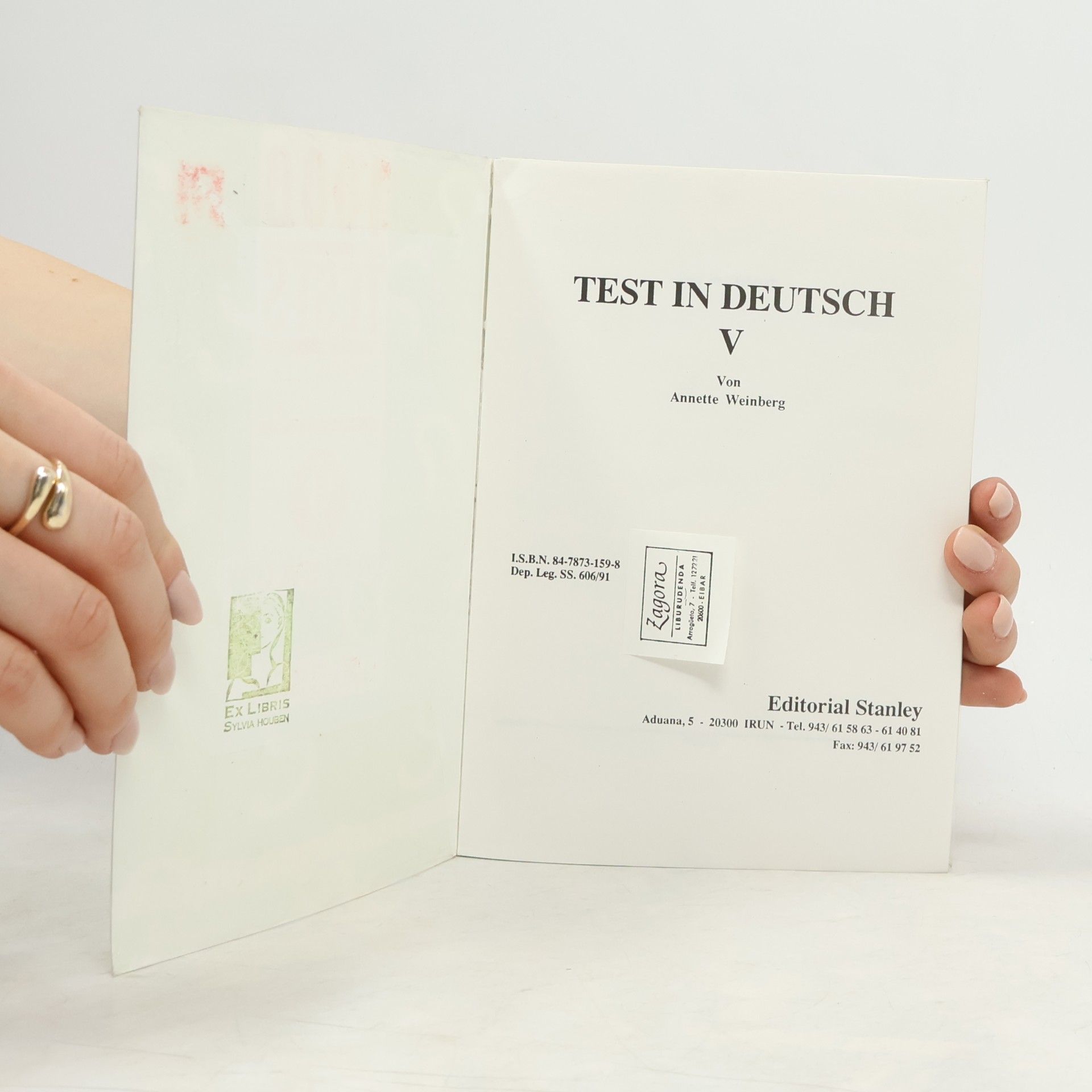 Annette Weinberg 1000 Tests Abwechselnde Antworten