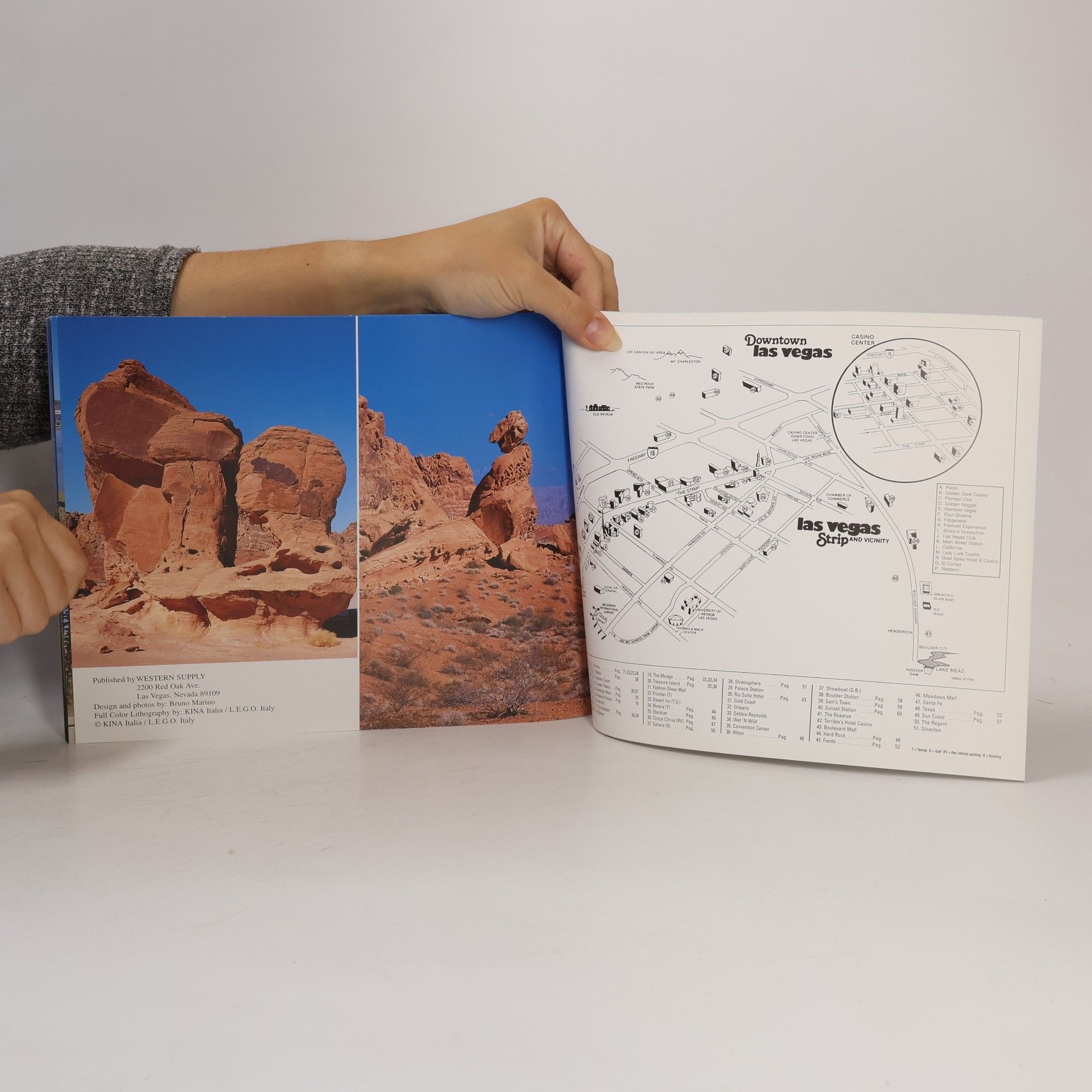 Bruno Di Marino Las Vegas.Photo Book. 76 Beautiful Pictures
