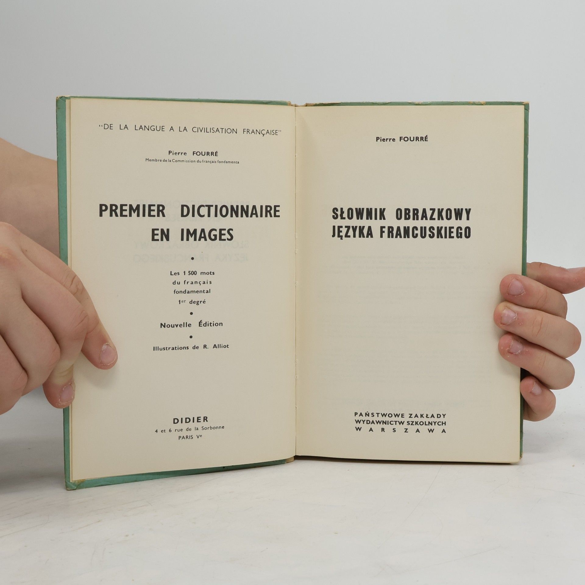 Pierre Fourré Premier dictionnaire en images. Słownik obrazkowy języka francuskiego