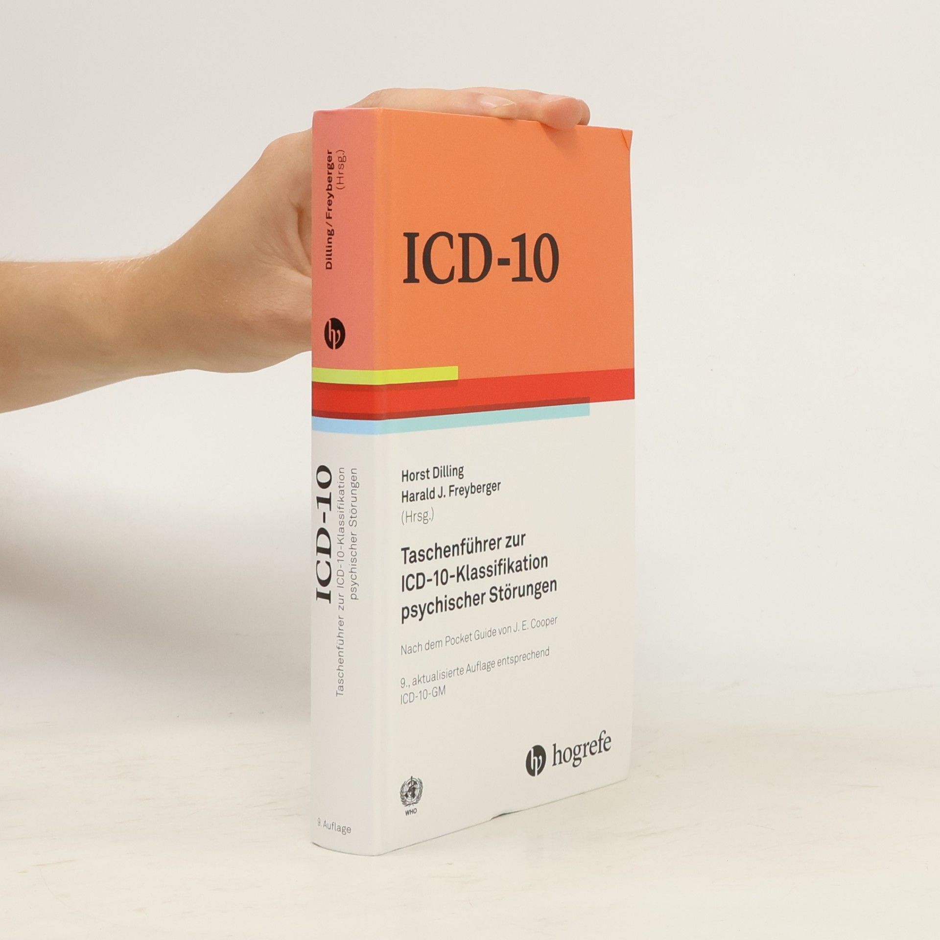Taschenführer zur ICD-10-Klassifikation psychischer Störungen