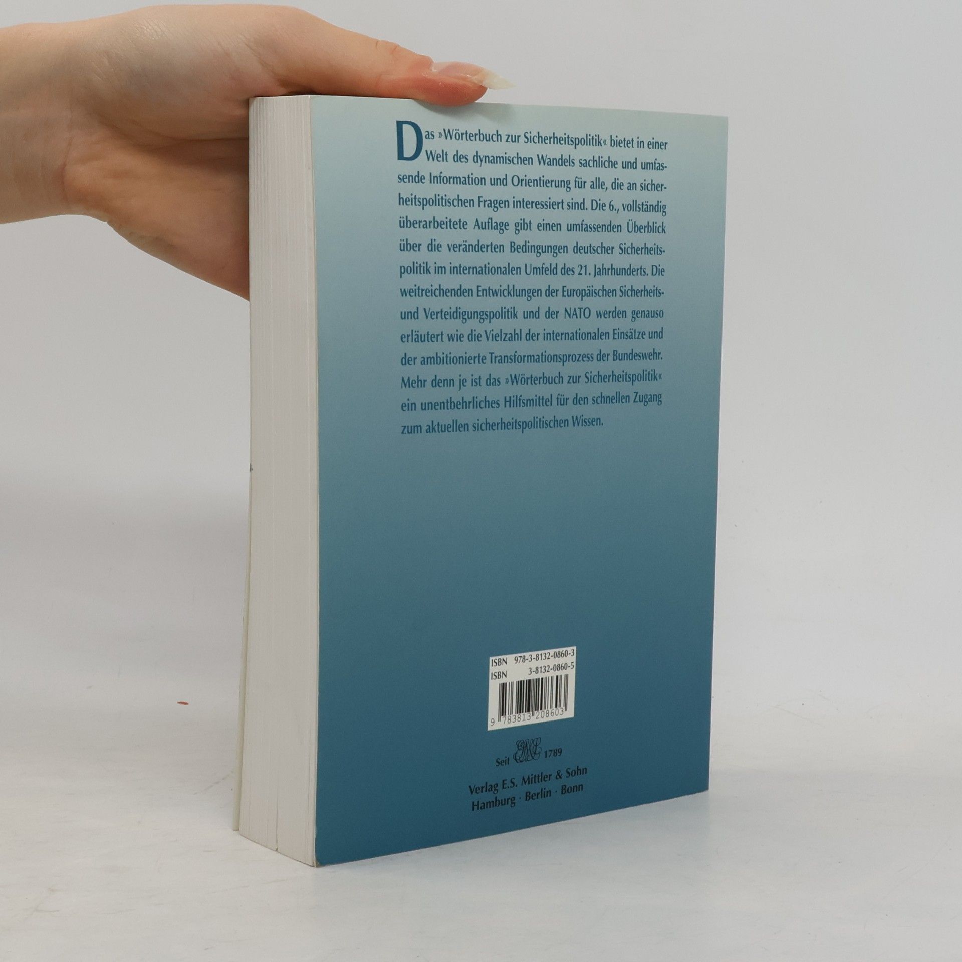 Ernst-Christoph Meier Wörterbuch zur Sicherheitspolitik