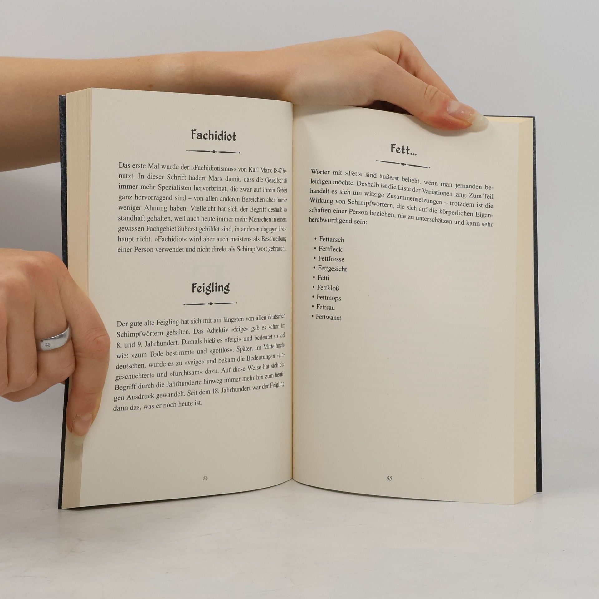 Petra Cnyrim Das Buch der Schimpfwörter und Flüche