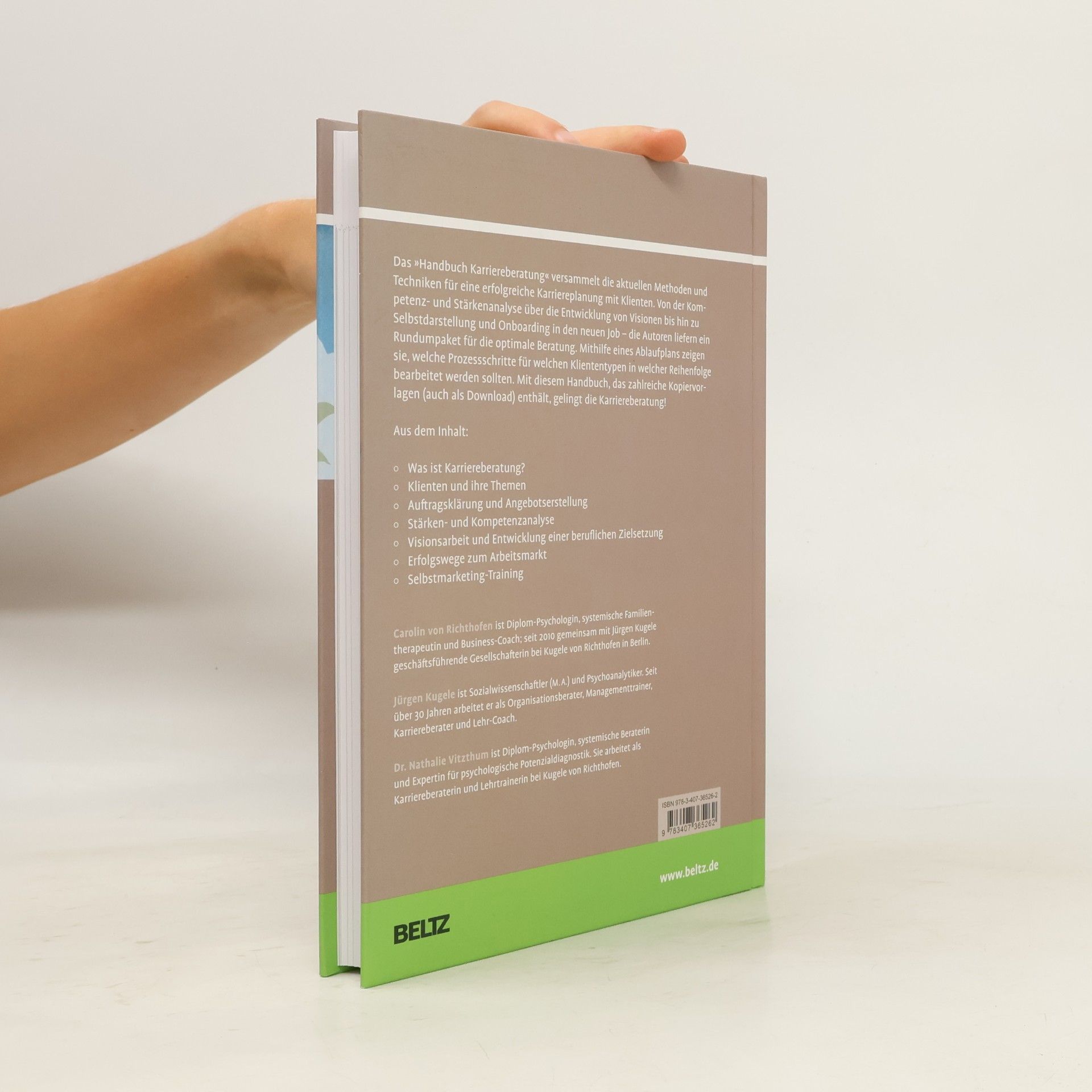 Carolin von Richthofen Handbuch Karriereberatung