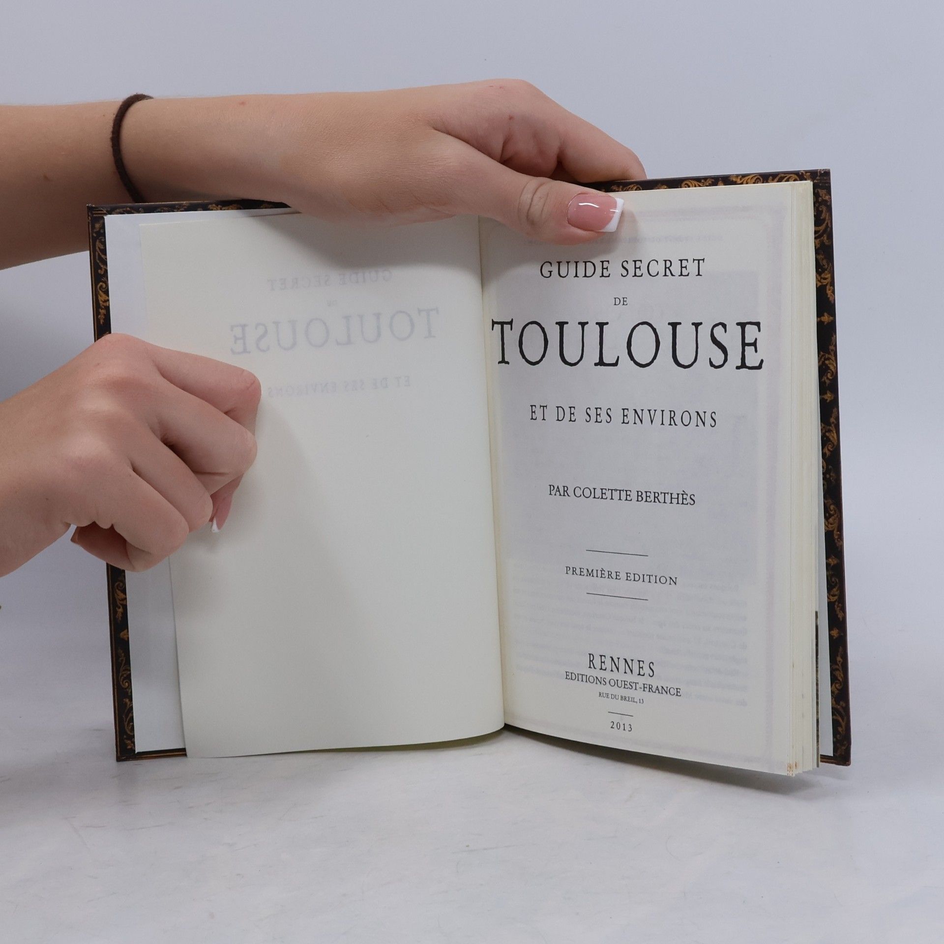 Colette Berthès Guide secret de Toulouse et de ses environs